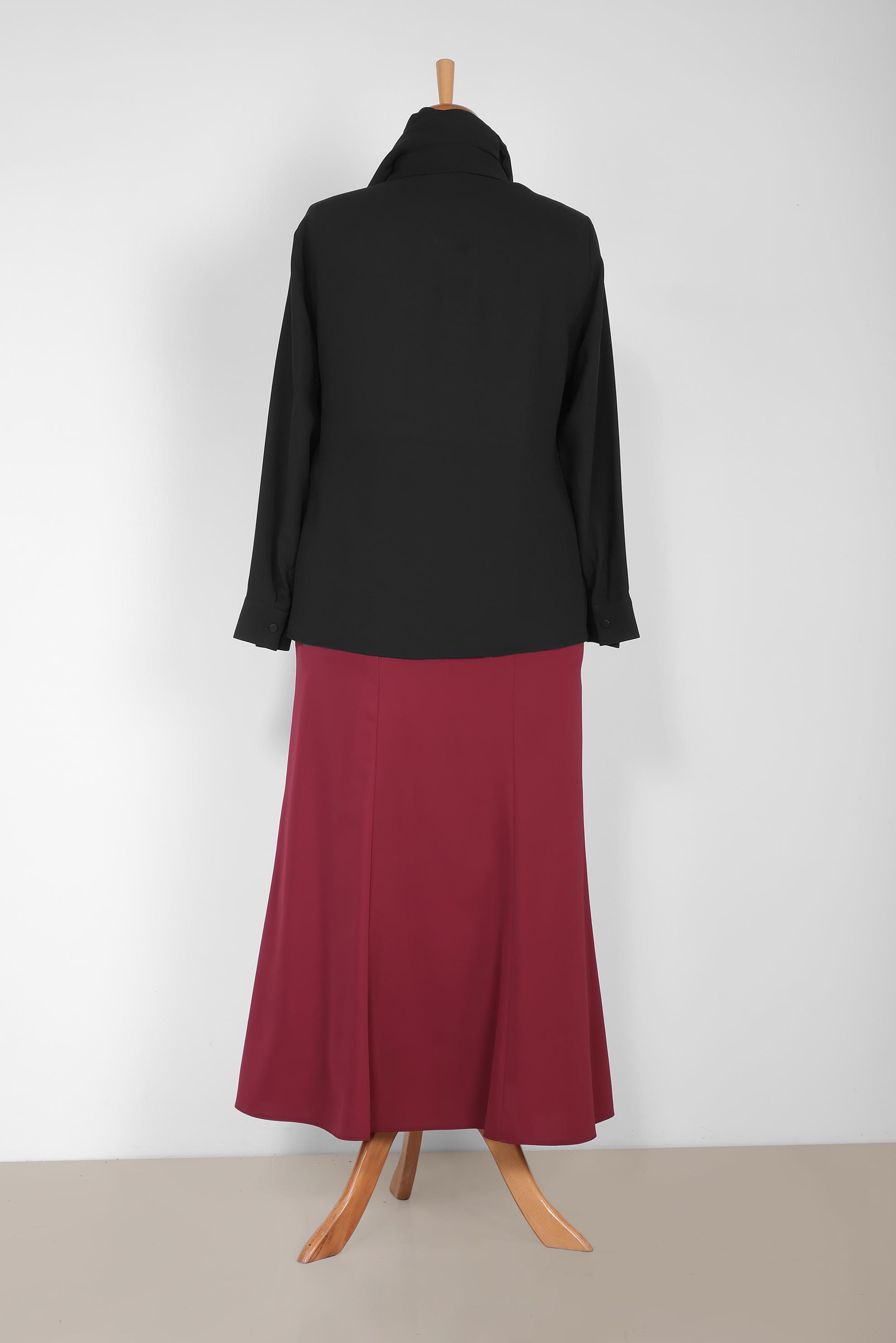 Vêtements hijab NOIR Chemisier 2867