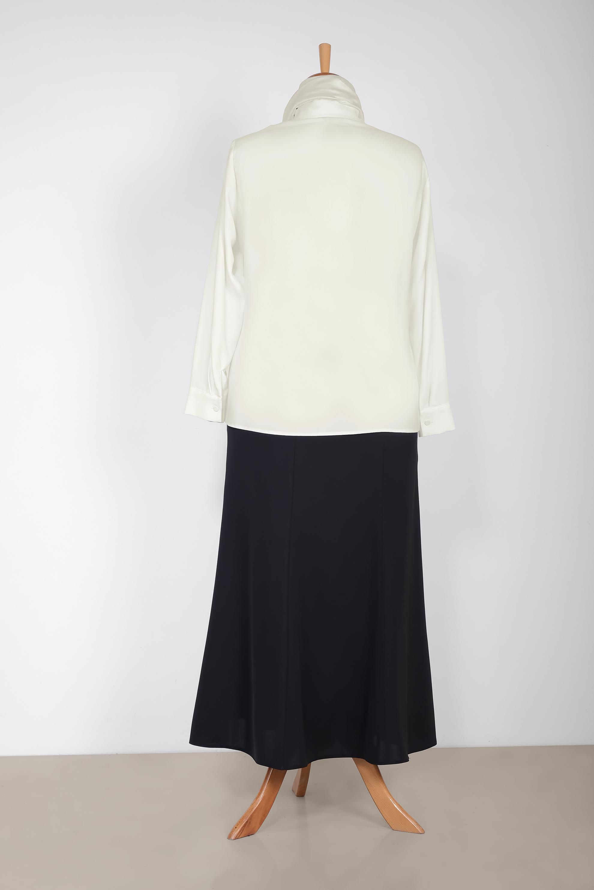 Vêtements hijab BLANC Chemisier 2867