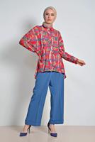 MİX DESENLİ BLUZ 4116