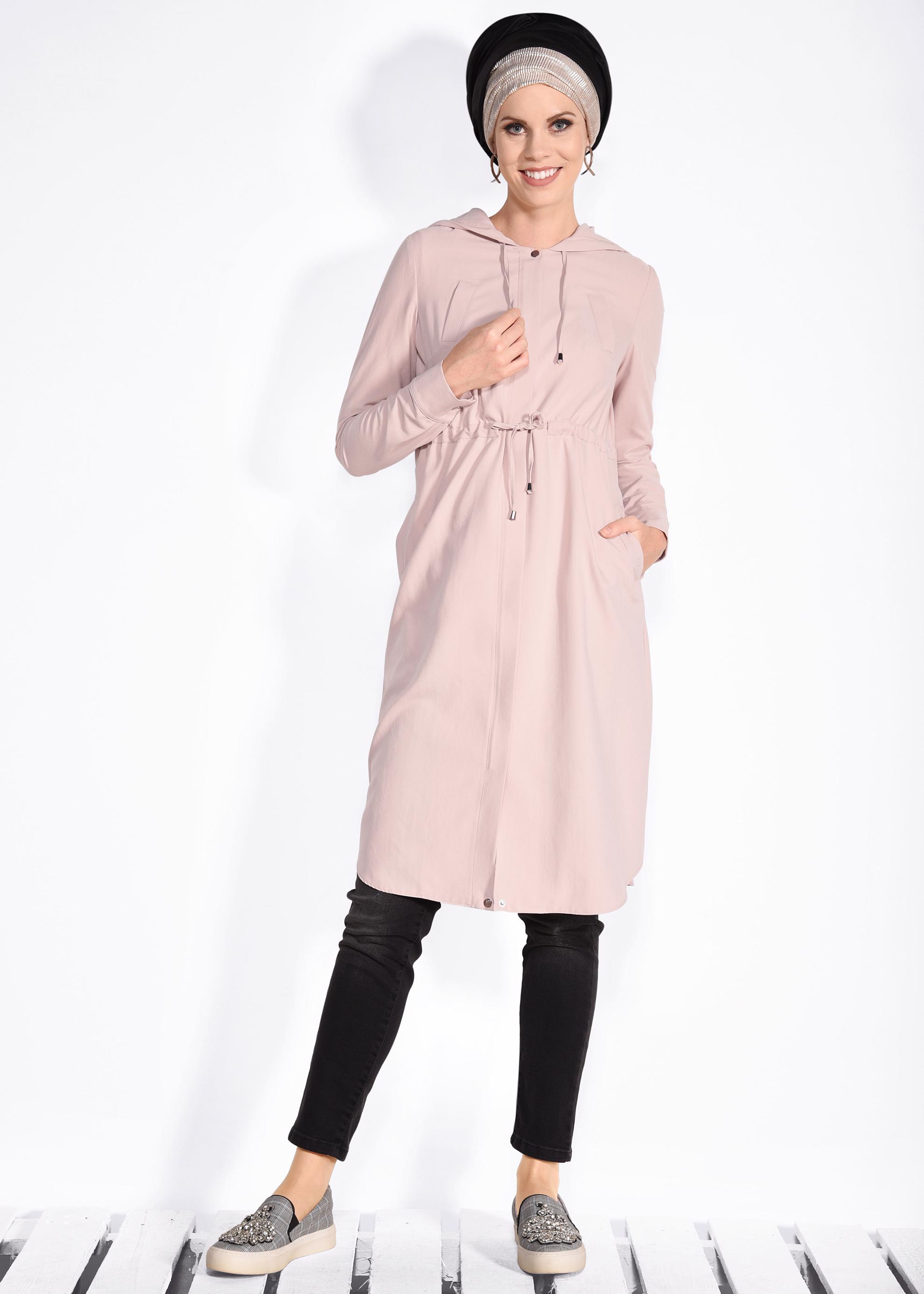Vêtements hijab POUDRE Veste 4246 
