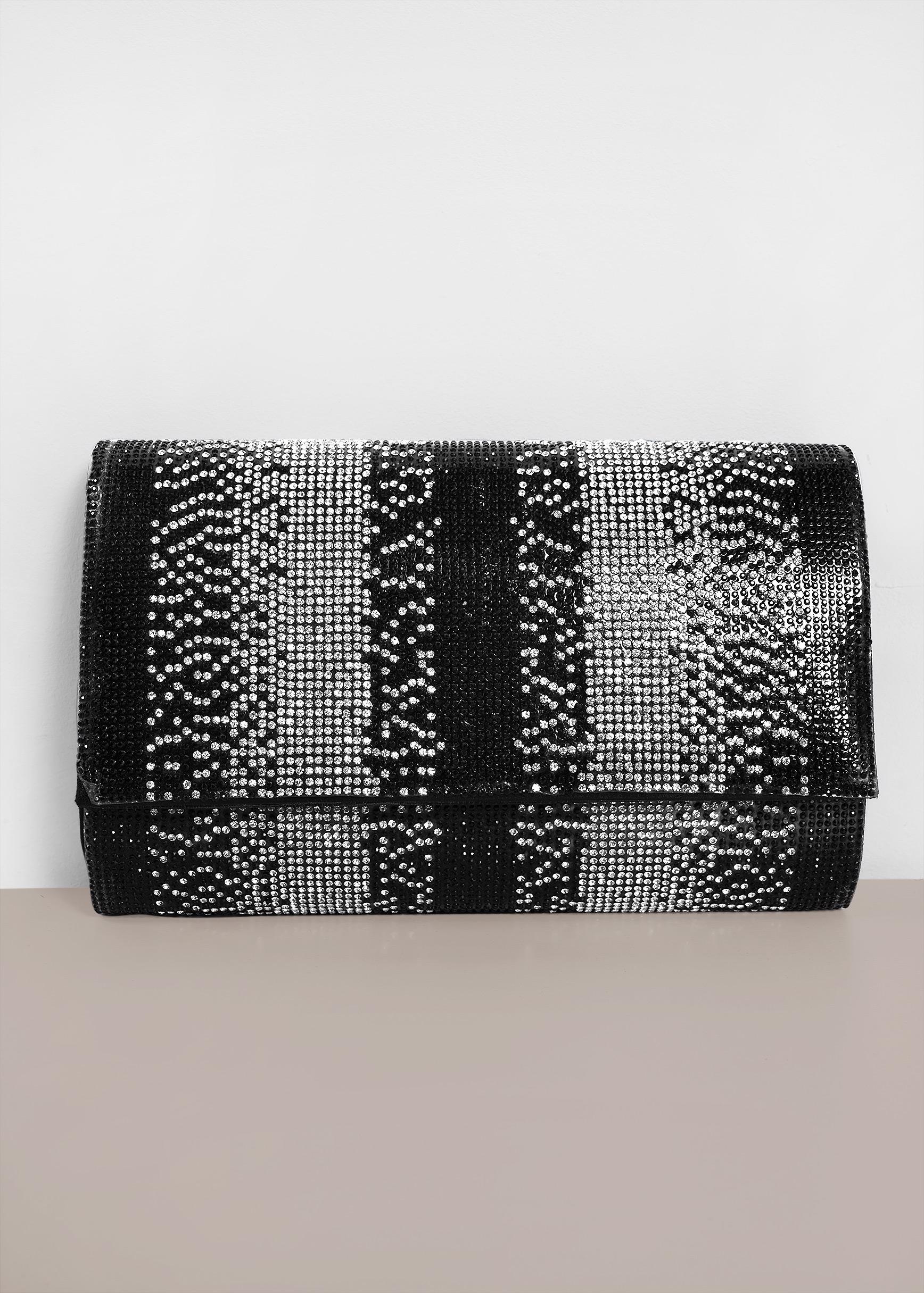 Tesettür giyim SİYAH 432 ALVİNA ABİYE ÇANTA