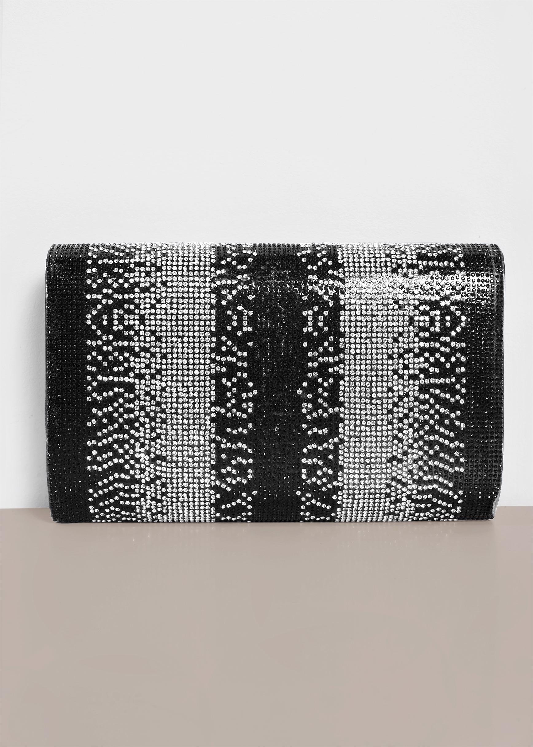 Tesettür giyim SİYAH 432 ALVİNA ABİYE ÇANTA