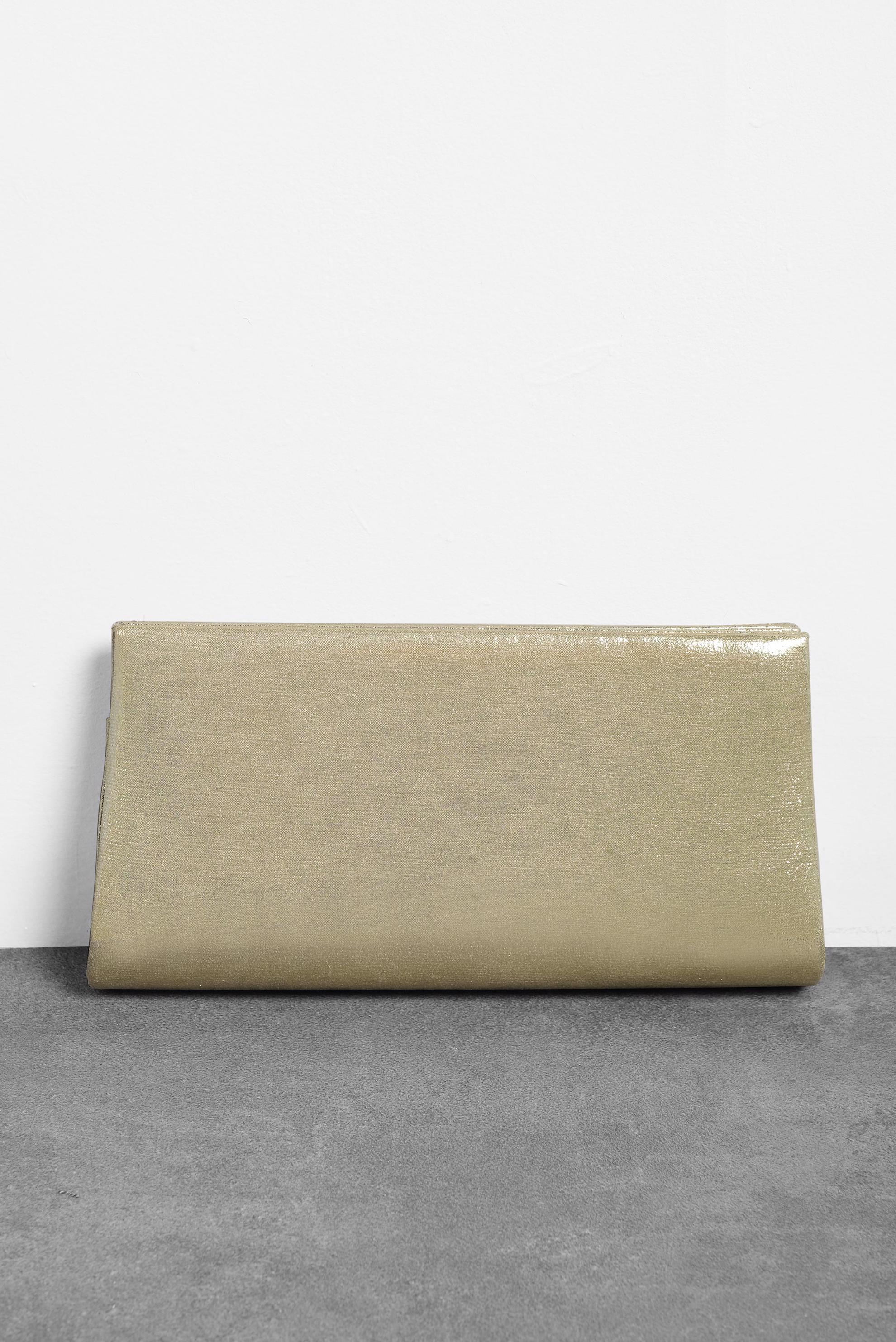 Hijab clothing GOLD RHINESTONE CLUTCH BAG 457 