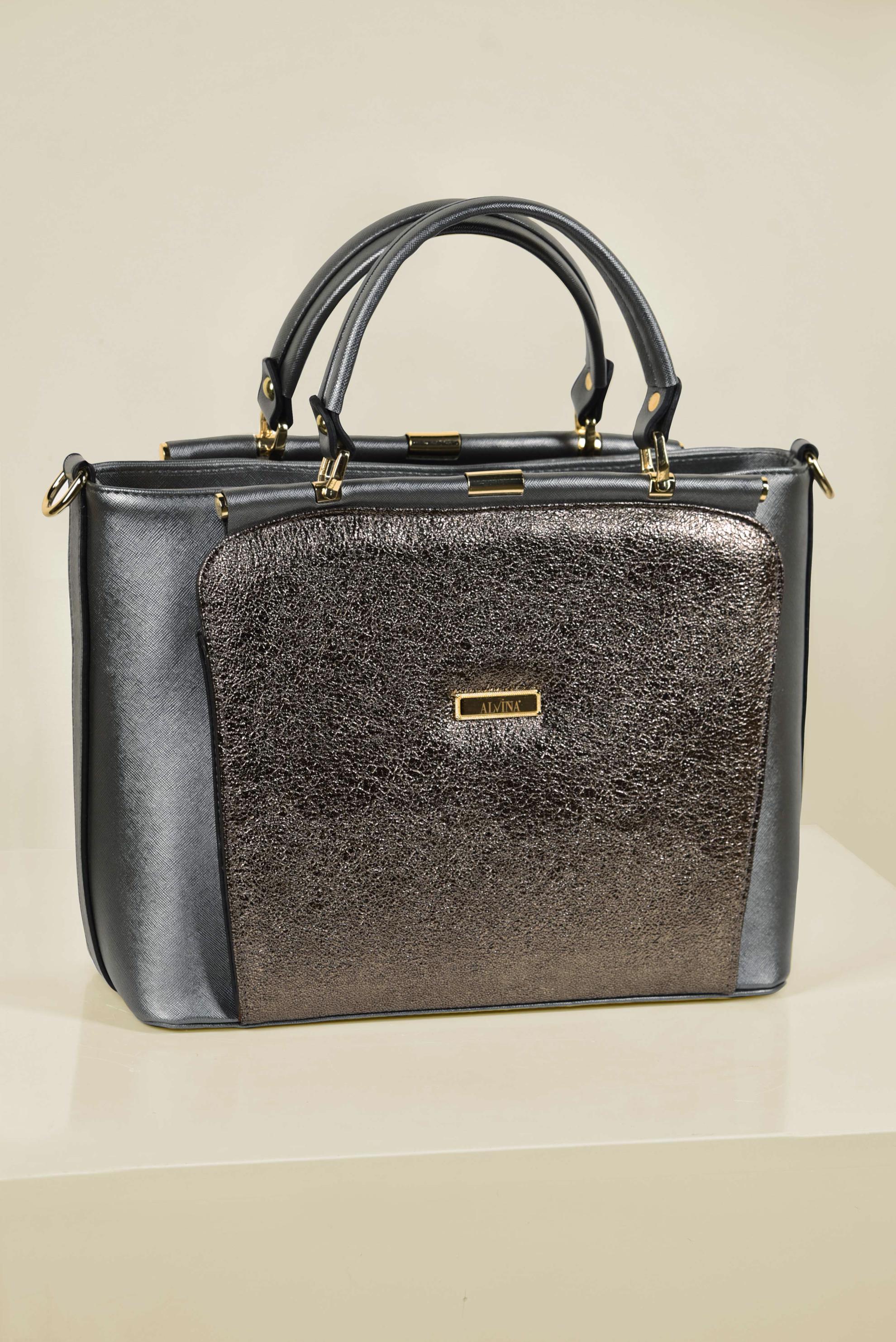 Tesettür giyim BEJ 1225 ALVİNA ÇANTA