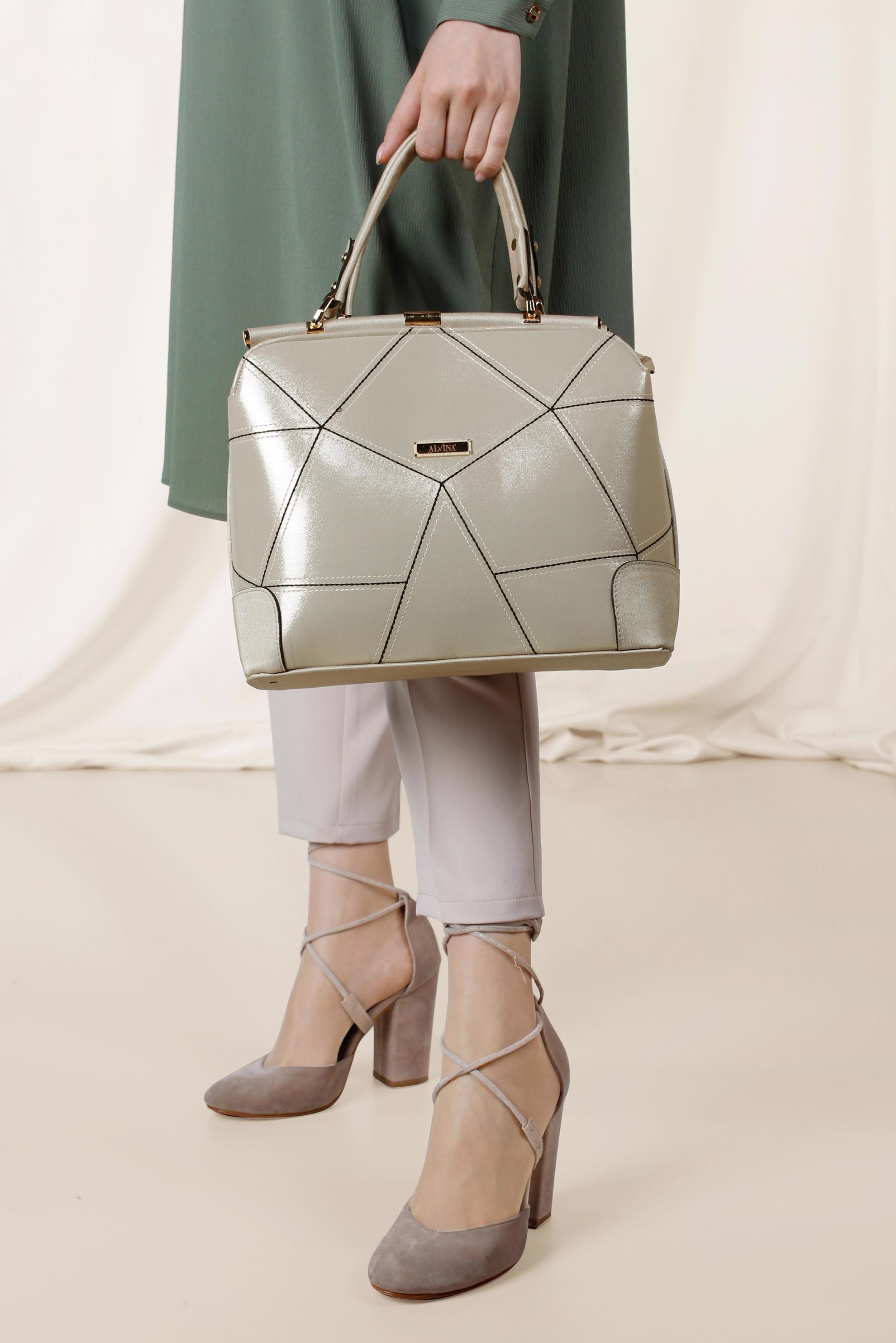 Tesettür giyim ALTIN 1730 ALVİNA ÇANTA