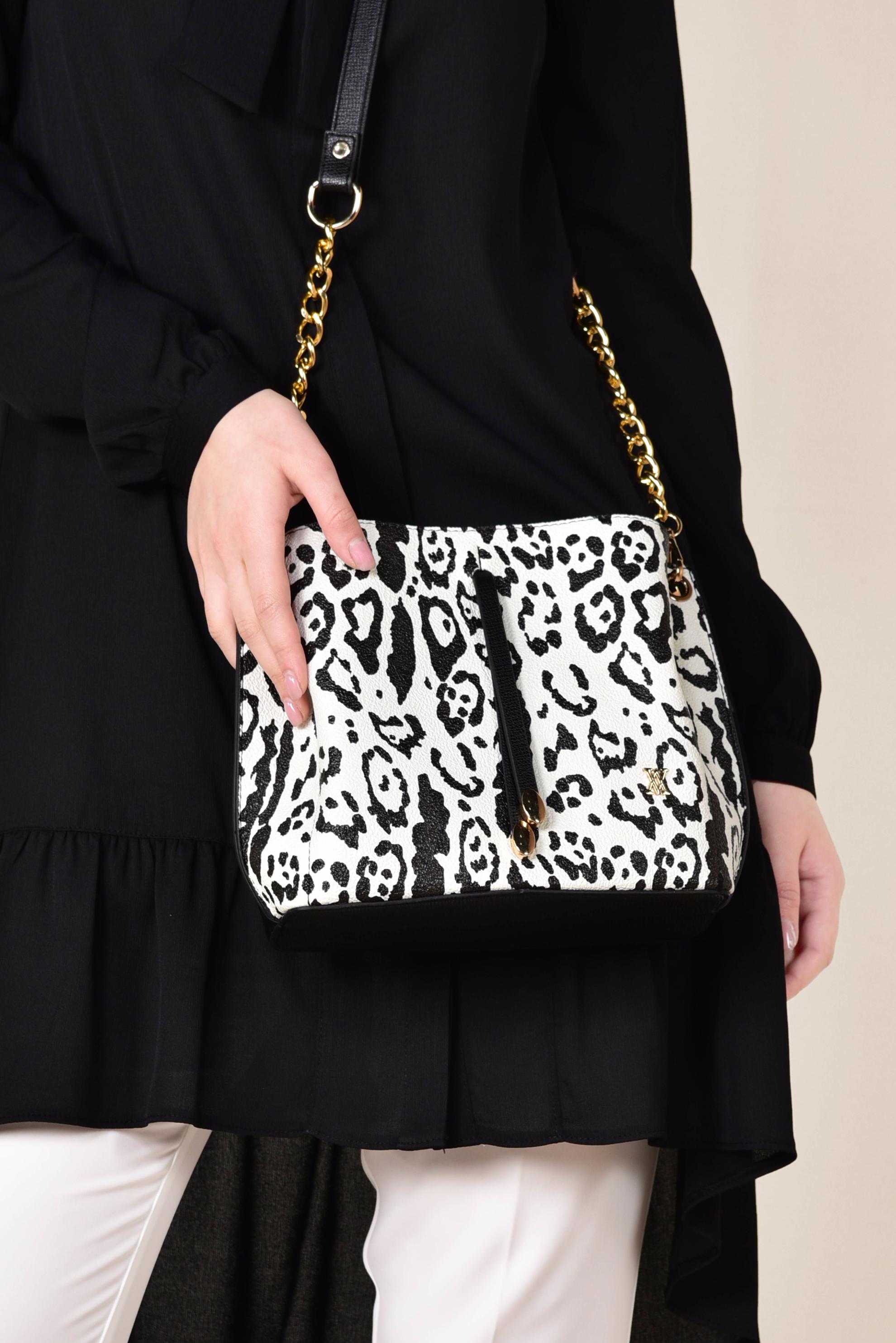 Tesettür giyim SİYAH 1733 ALVİNA ÇANTA