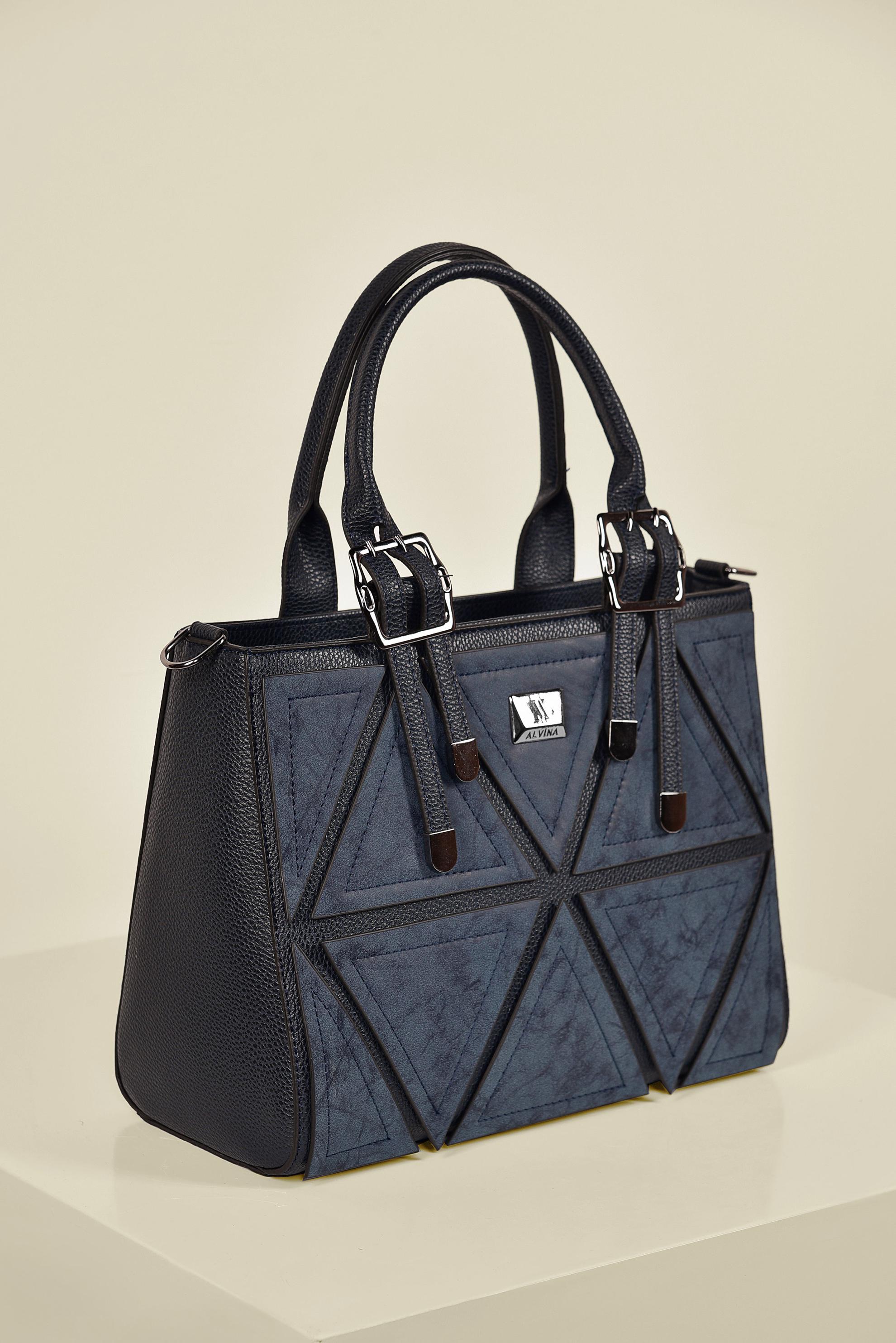 Tesettür giyim LACİVERT 3079 ALVİNA ÇANTA