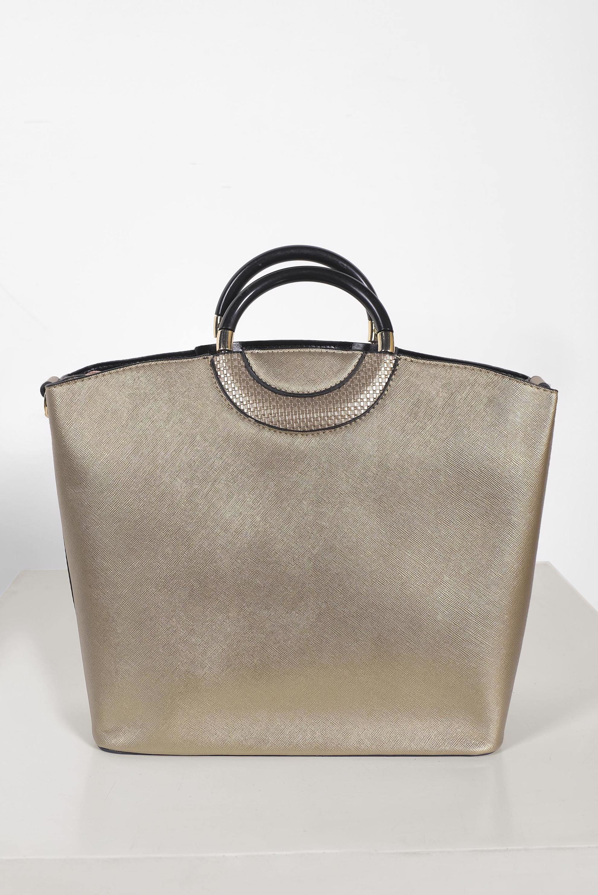 Tesettür giyim ALTIN ALVİNA ÇANTA 7010 