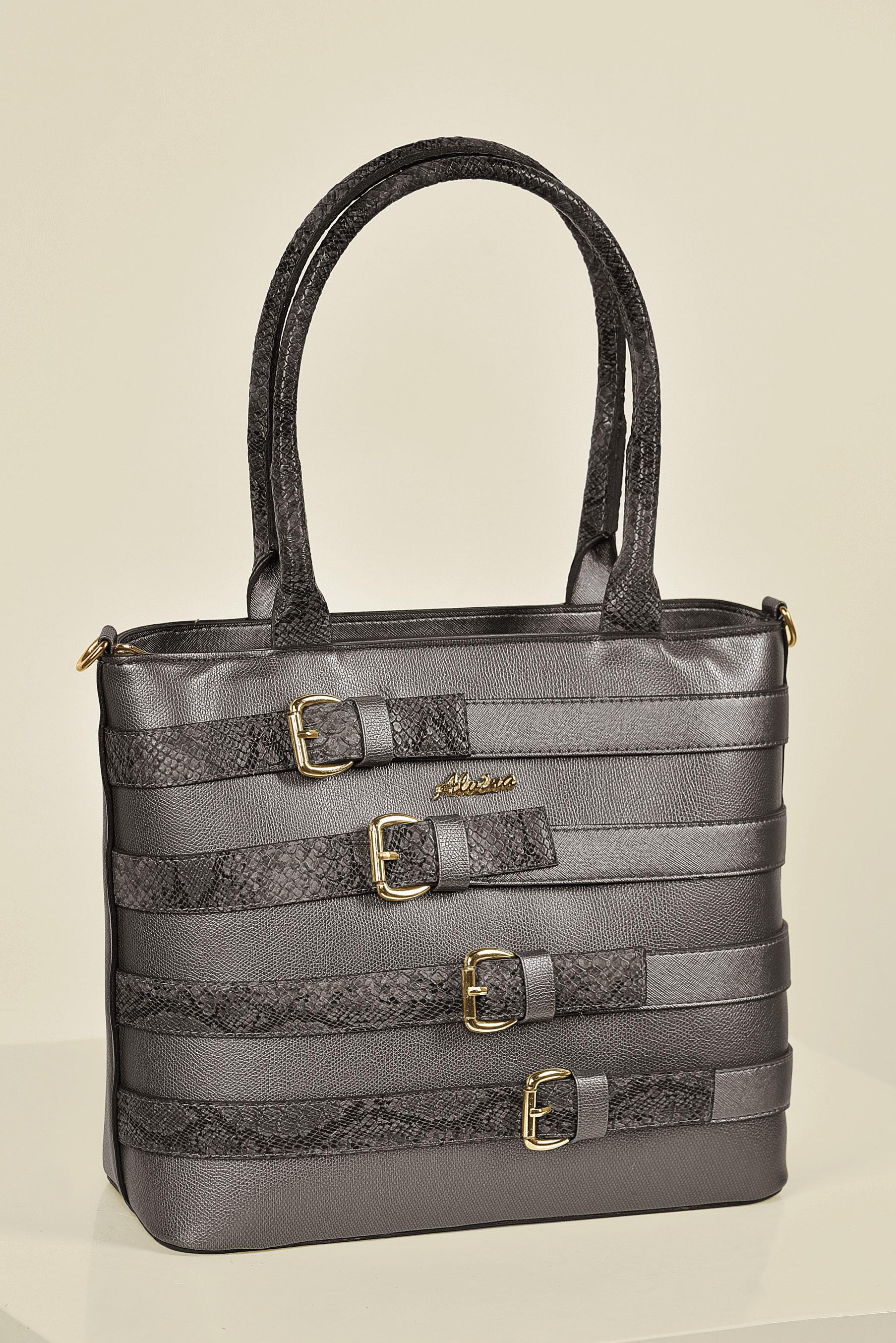 Tesettür giyim BEJ 7024 ALVİNA ÇANTA