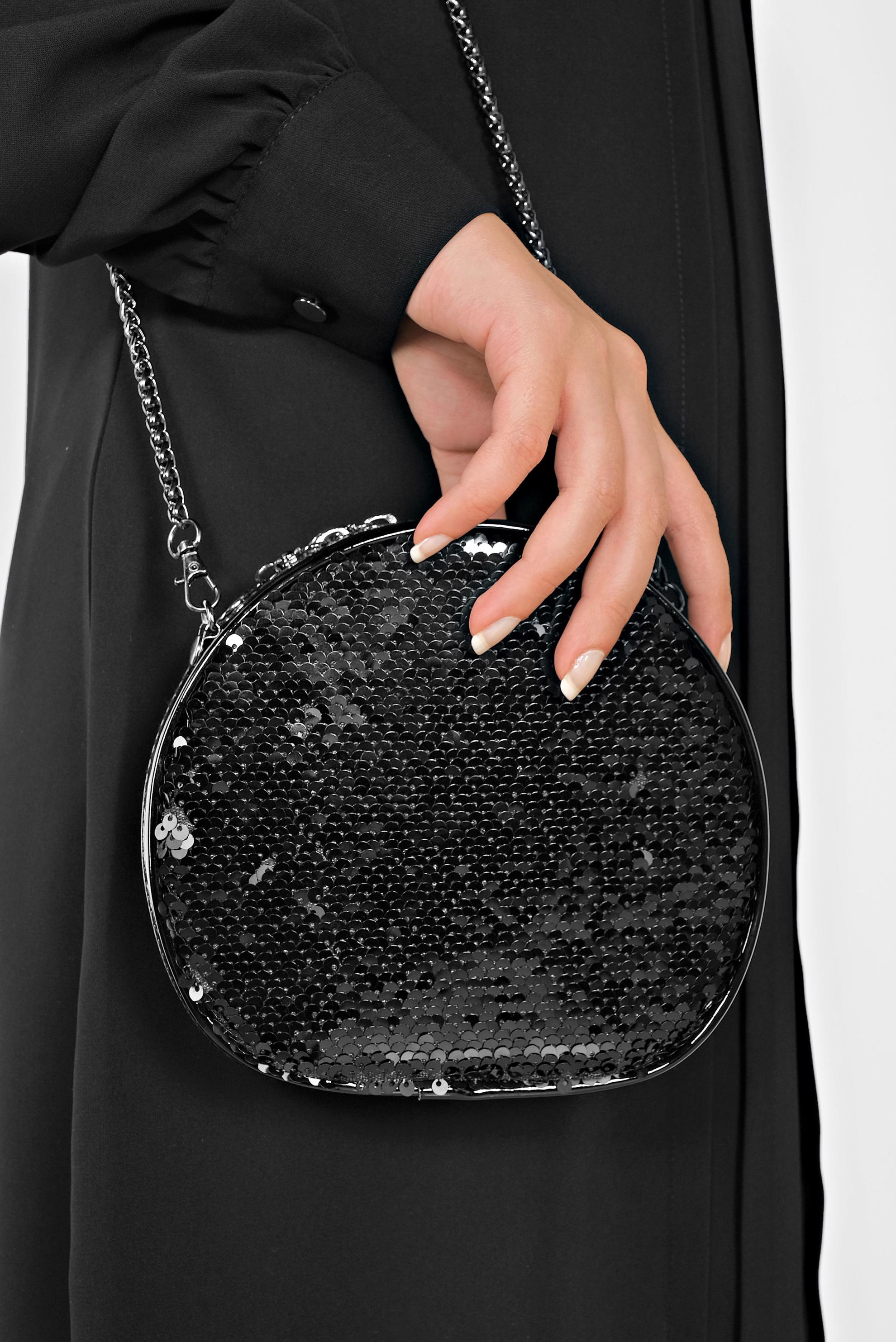 Tesettür giyim SİYAH 7060 ALVİNA ÇANTA