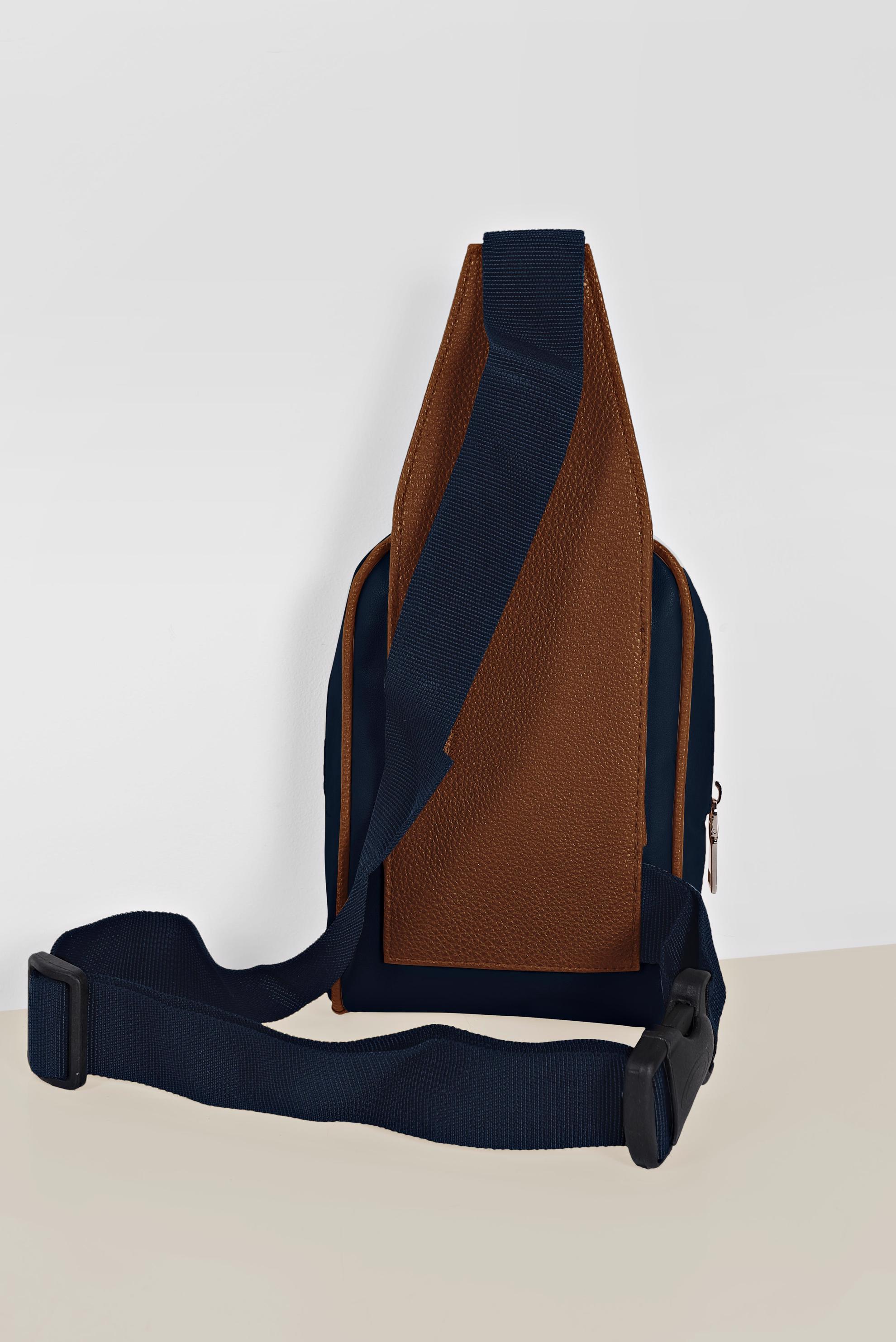 Tesettür giyim LACİVERT 9002 ALVİNA BEL ÇANTA