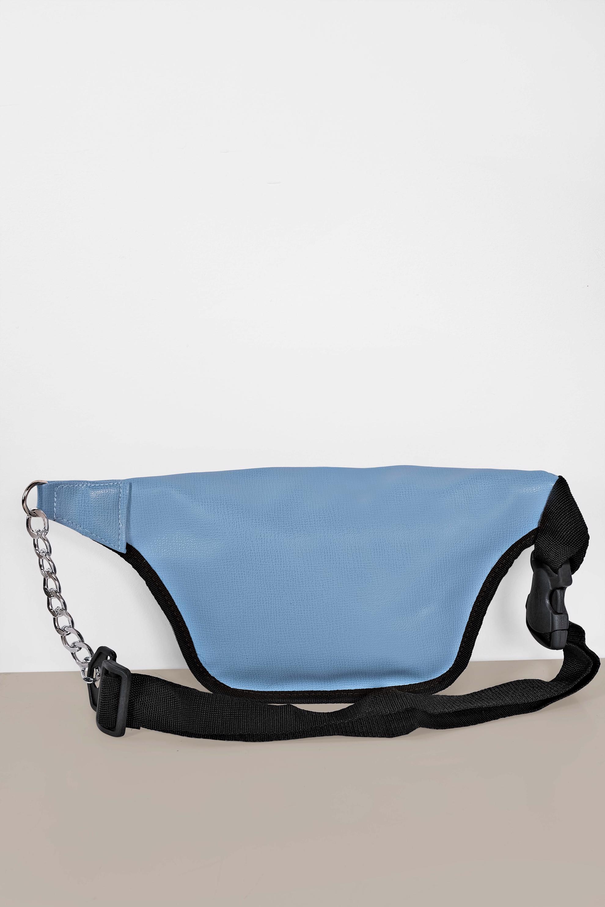 Tesettür giyim MAVİ 9005 ALVİNA BEL ÇANTA