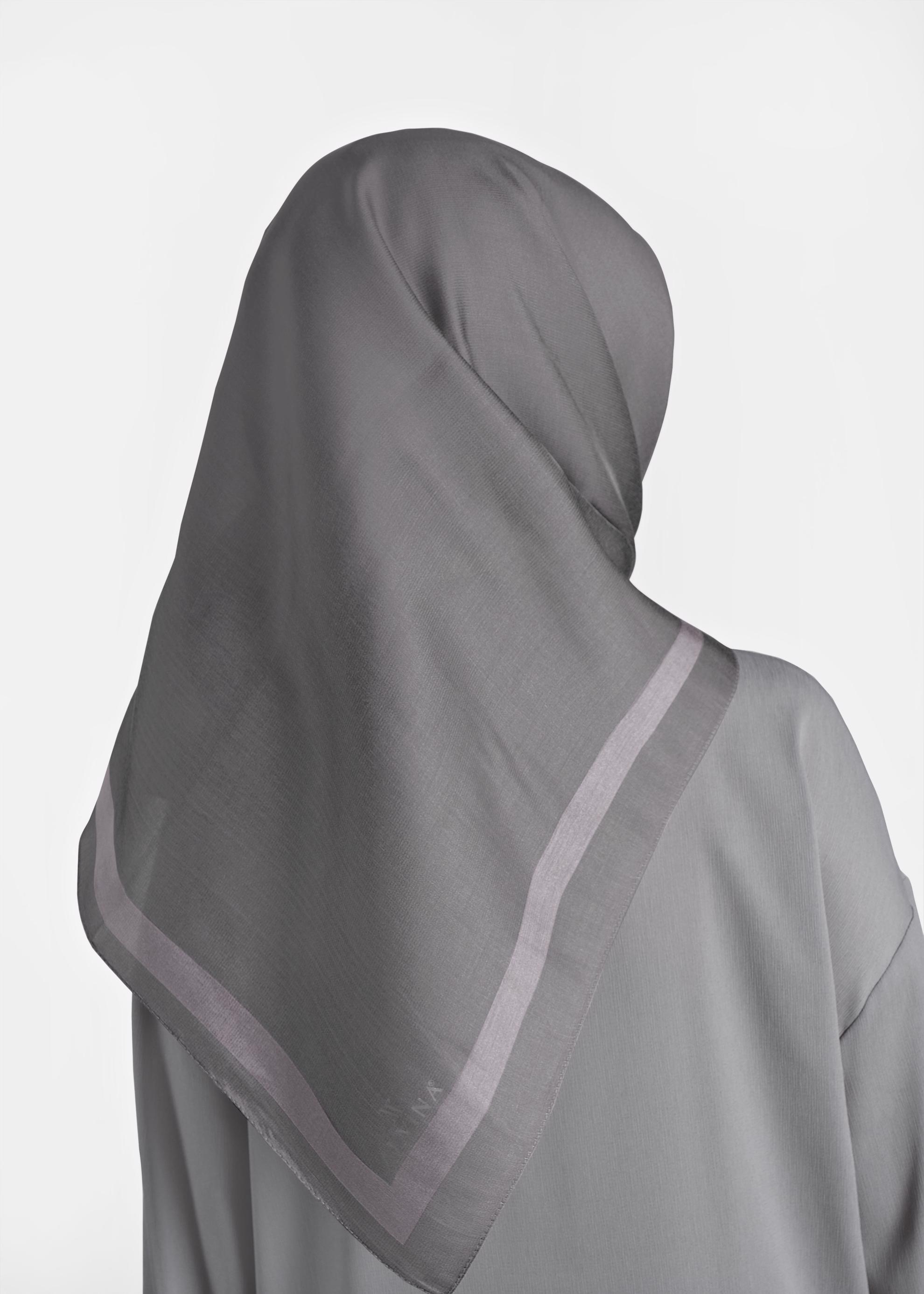 Tesettür giyim SİYAH ALVİNA DÜZ EŞARP 9976