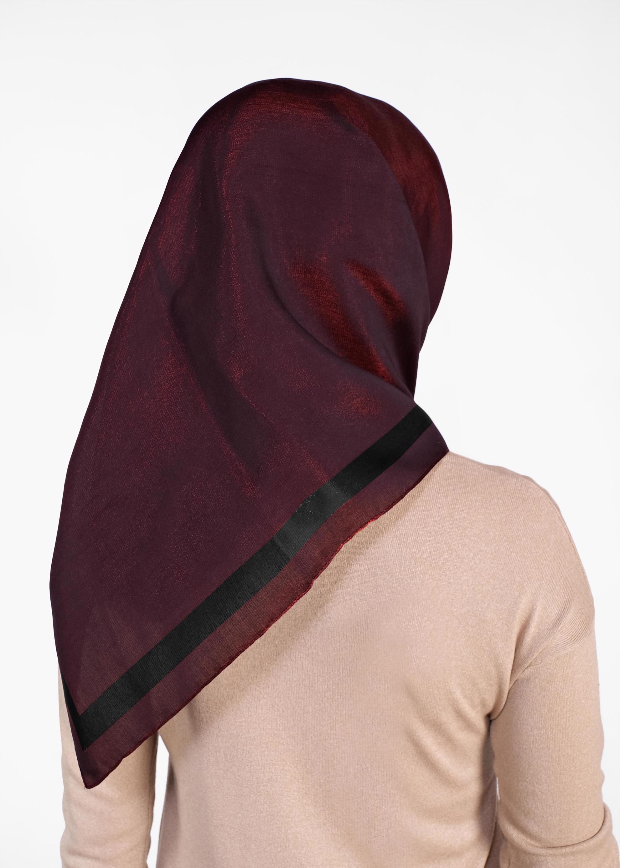 Tesettür giyim SİYAH ALVİNA DÜZ EŞARP 9976