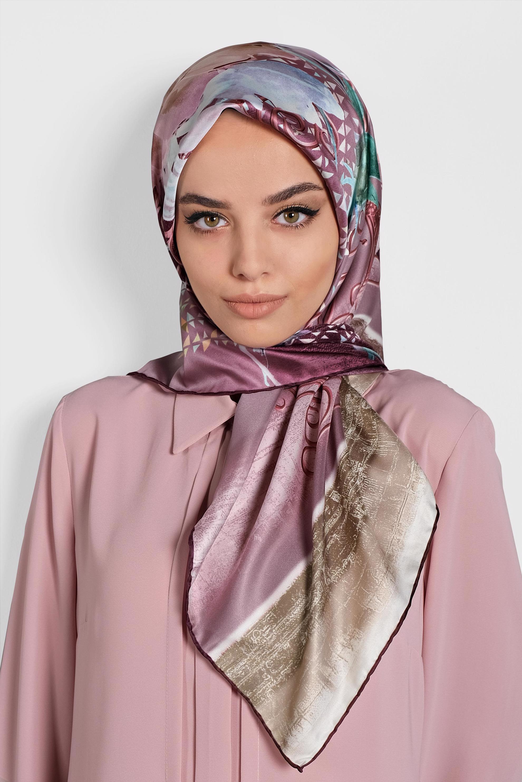Tesettür giyim MÜRDÜM 9985 ALVİNA DİJİTAL EŞARP