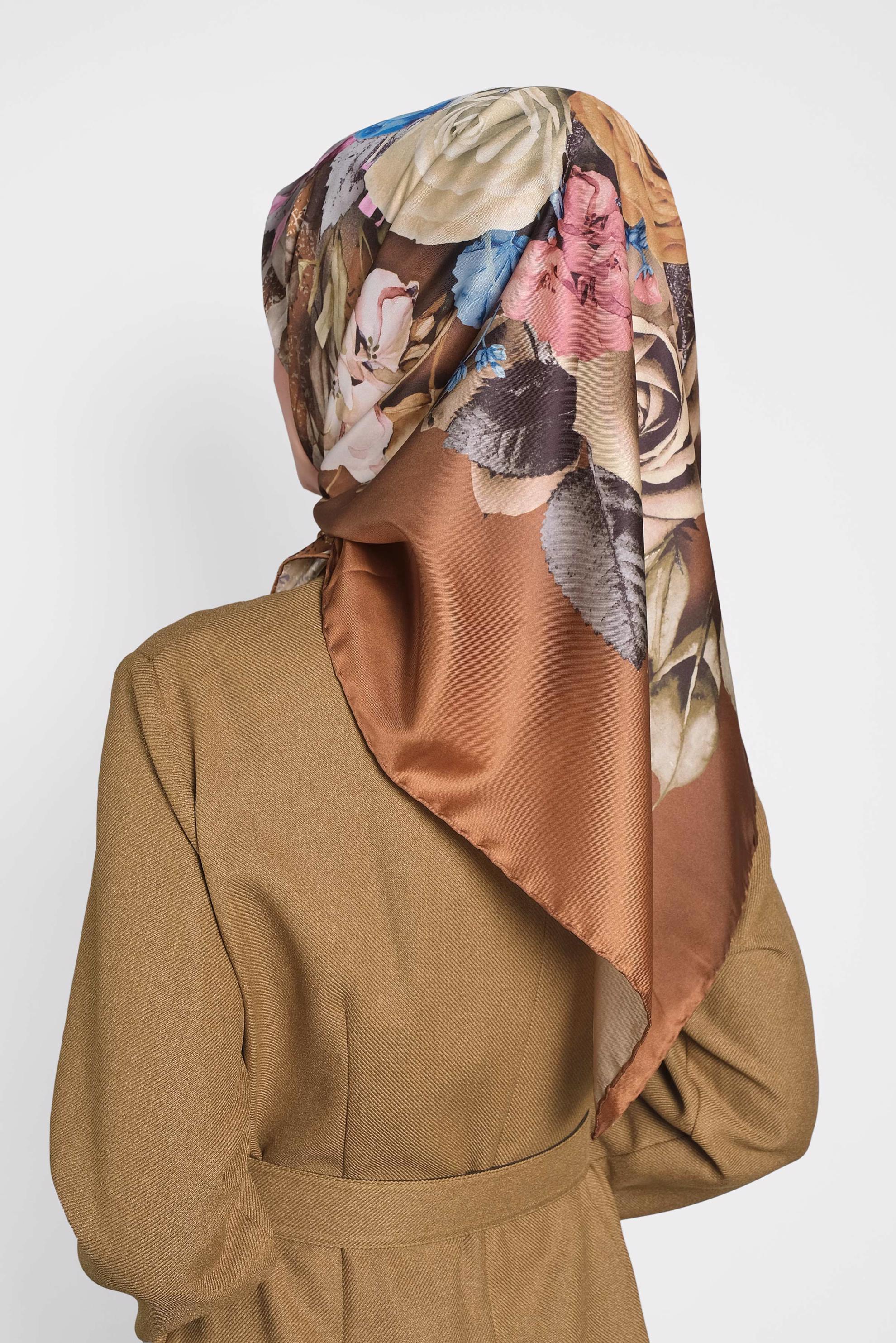 Tesettür giyim TABA 9986 ALVİNA DİJİTAL EŞARP