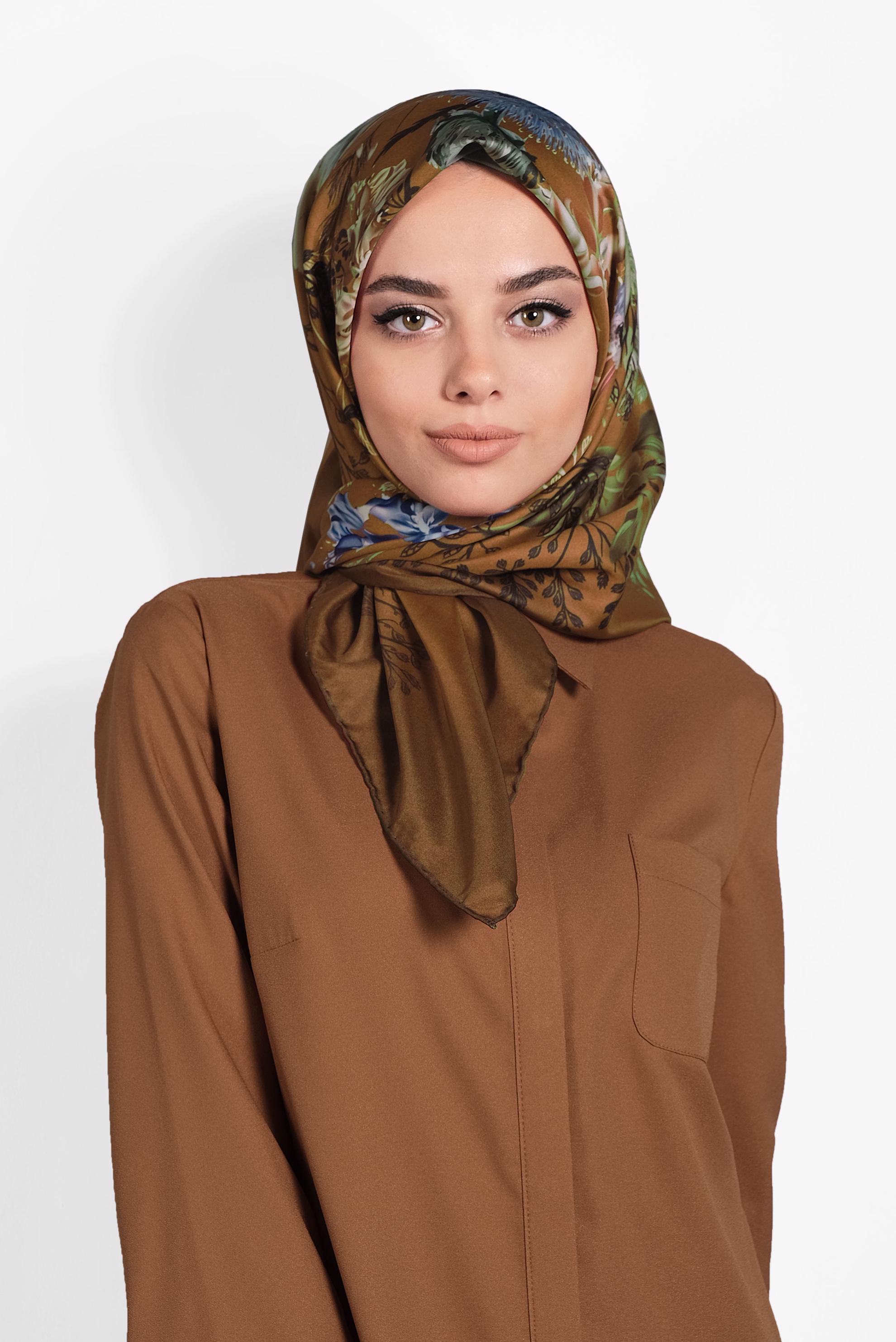 Tesettür giyim TABA 9988 ALVİNA DİJİTAL EŞARP