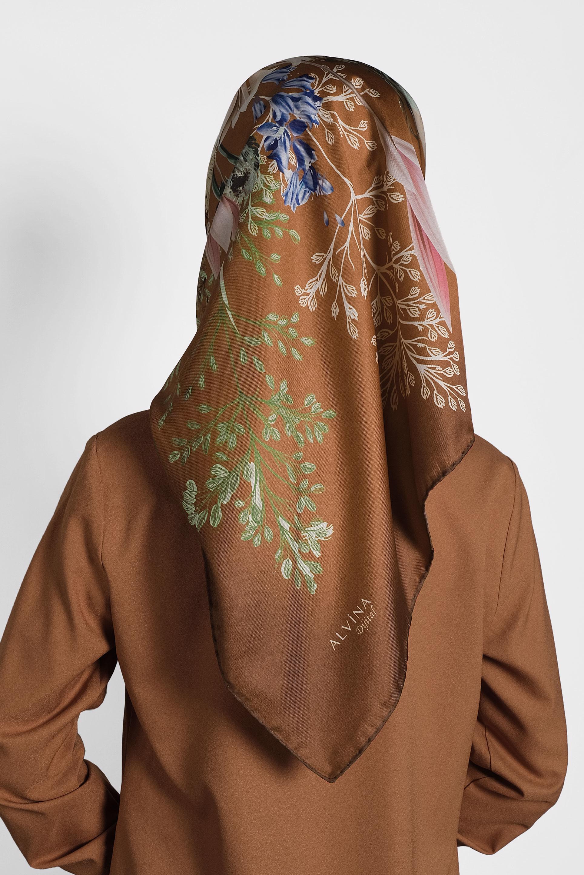 Tesettür giyim TABA 9988 ALVİNA DİJİTAL EŞARP