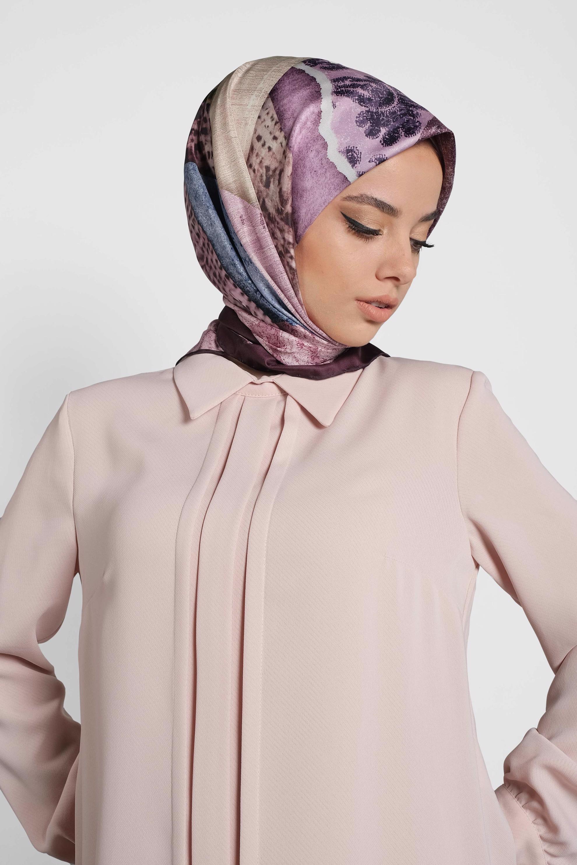 Tesettür giyim MÜRDÜM 9992 ALVİNA DİJİTAL EŞARP