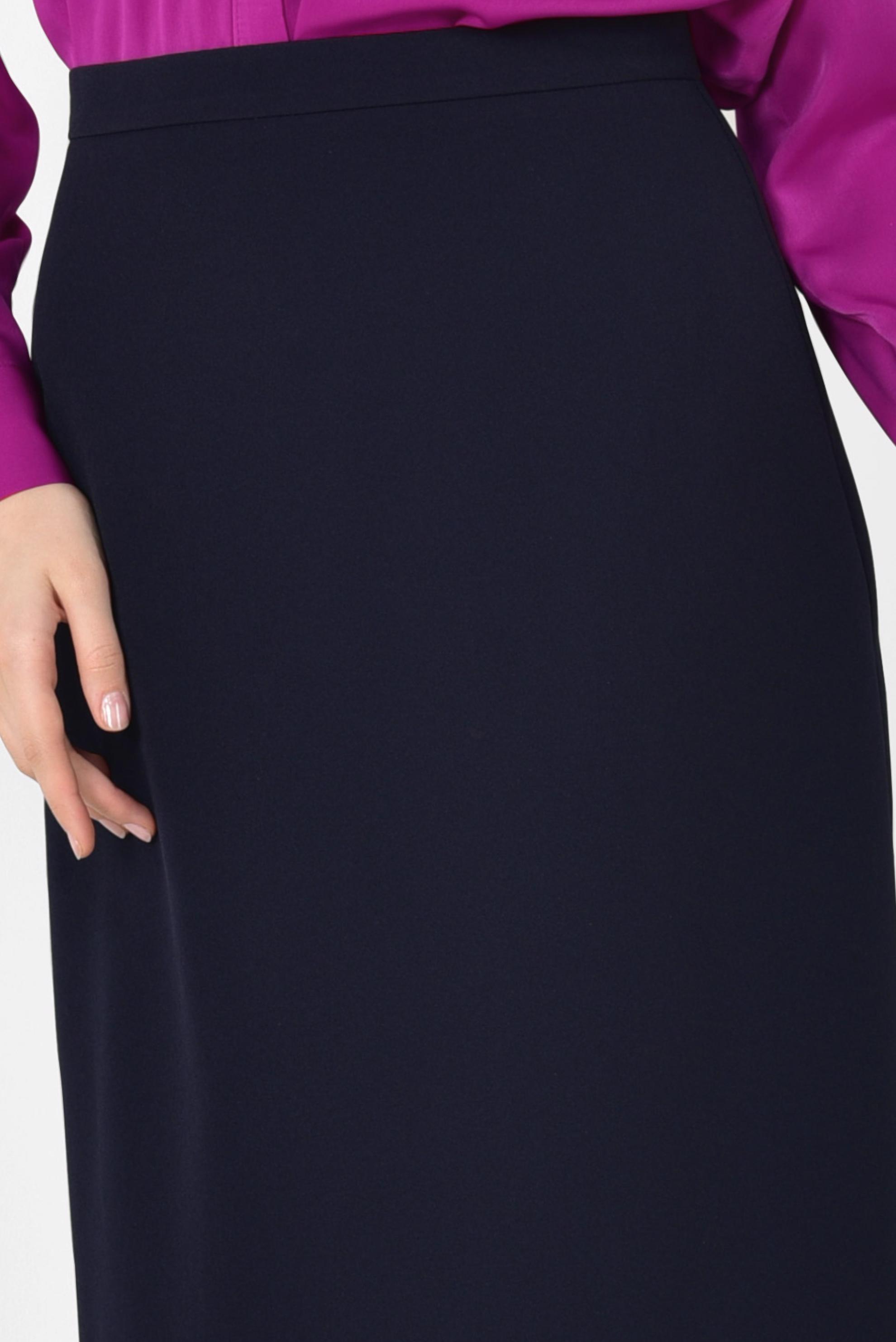 Tesettür giyim LACİVERT YÜKSEK BEL KALEM ETEK 6321