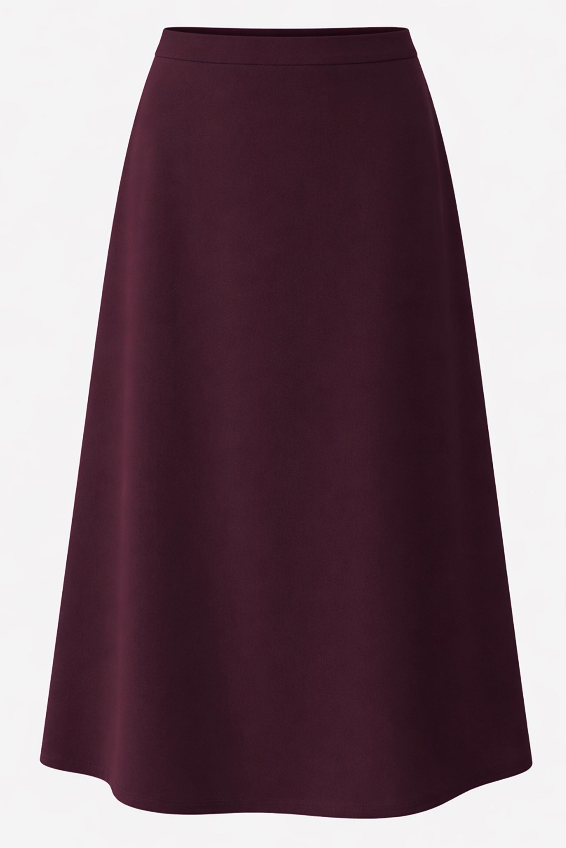 Vêtements hijab PRUNE JUPE CRAYON TAILLE HAUTE 6321