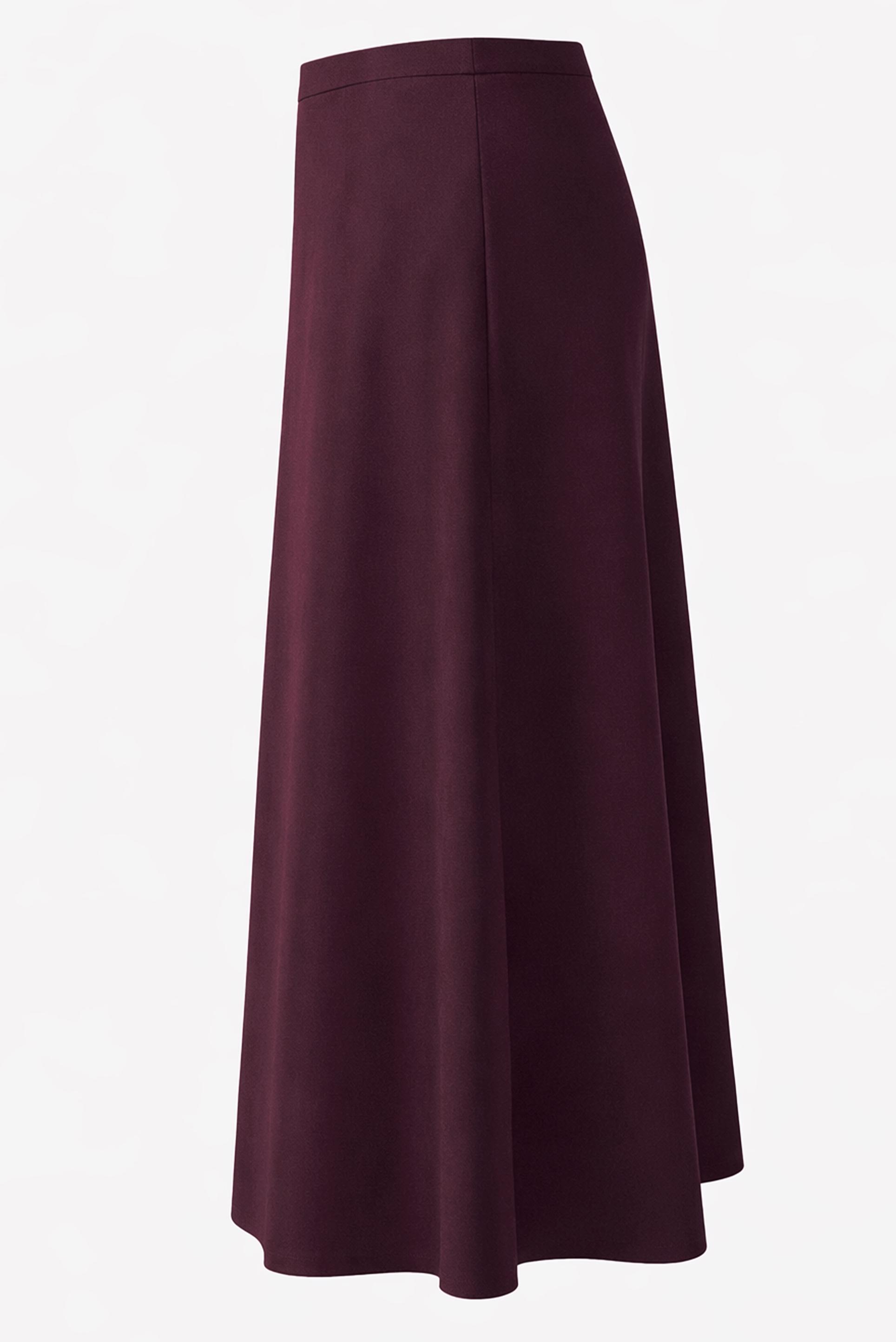 Vêtements hijab PRUNE JUPE CRAYON TAILLE HAUTE 6321