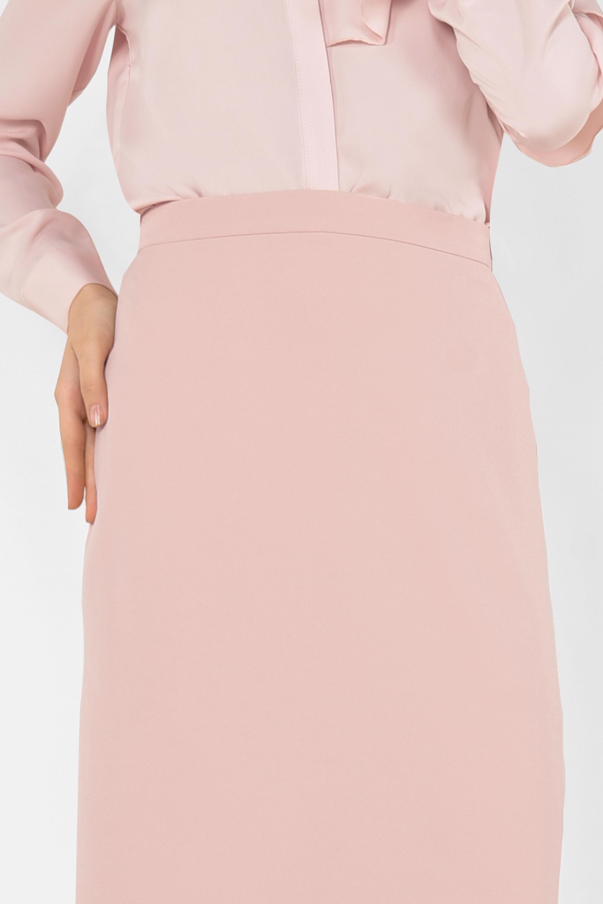 Tesettür giyim PUDRA YÜKSEK BEL KALEM ETEK 6321