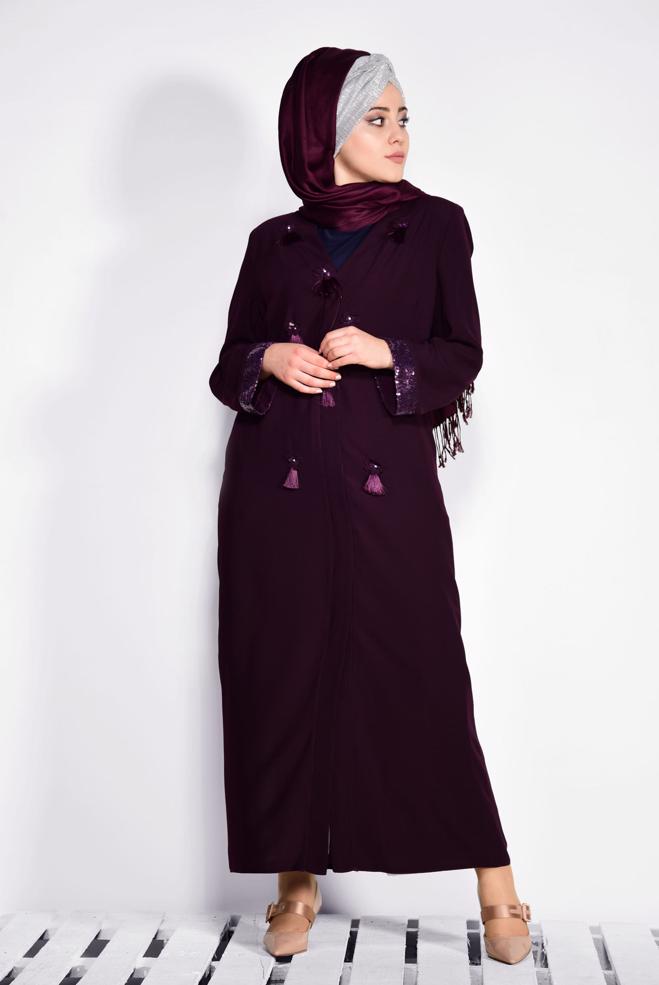 Hijab clothing DAMSON 8266 GİNO FERACE 46/52 TEK44 - ALVİNA