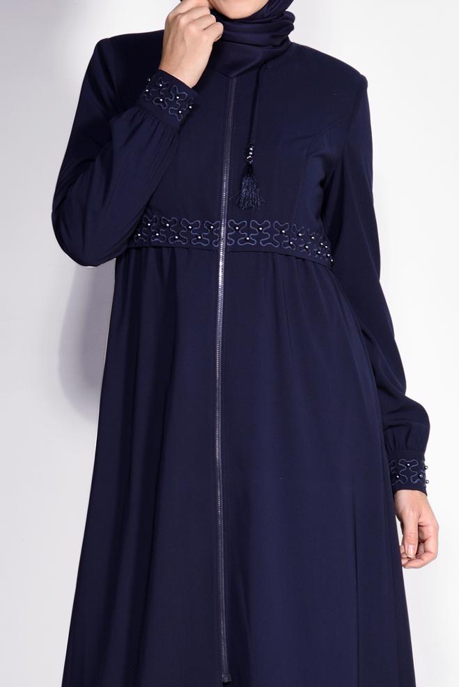 Vêtements hijab BLEU MARINE 8297 GİNO FERACE 38/44 TEK40 - ALVİNA