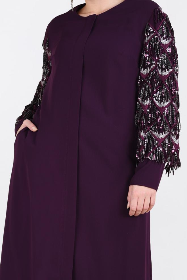 Hijab clothing PURPLE 8299 NEW ALYA FERACE 44/50 - ALVİNA
