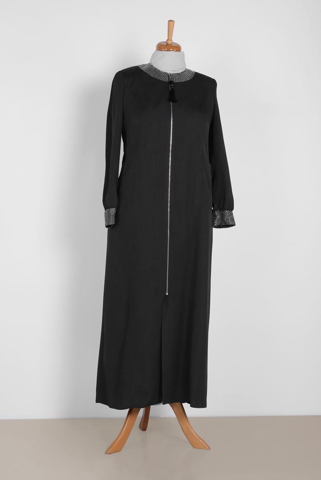 Hijab clothing BLACK 8311 PERU FERACE 44/50 TEK46 - ALVİNA