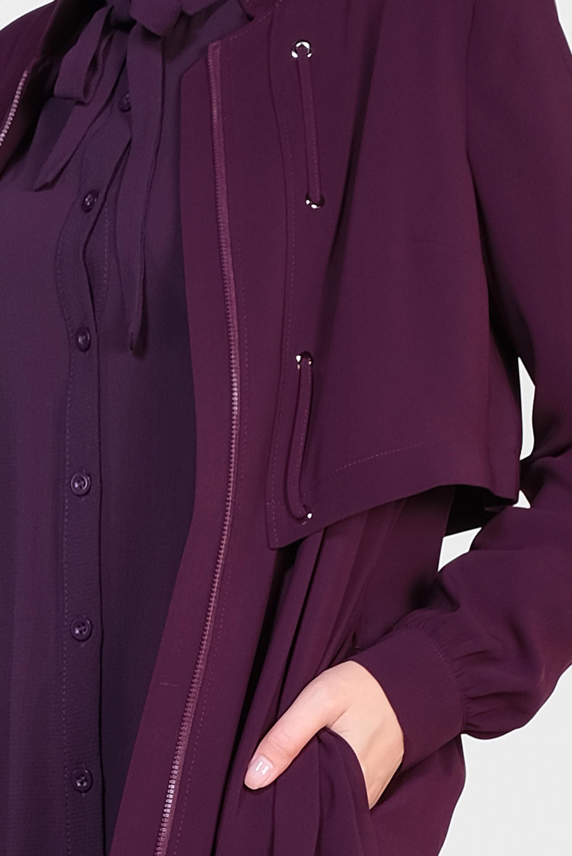 Hijab clothing DAMSON Zippered Abaya 8318 