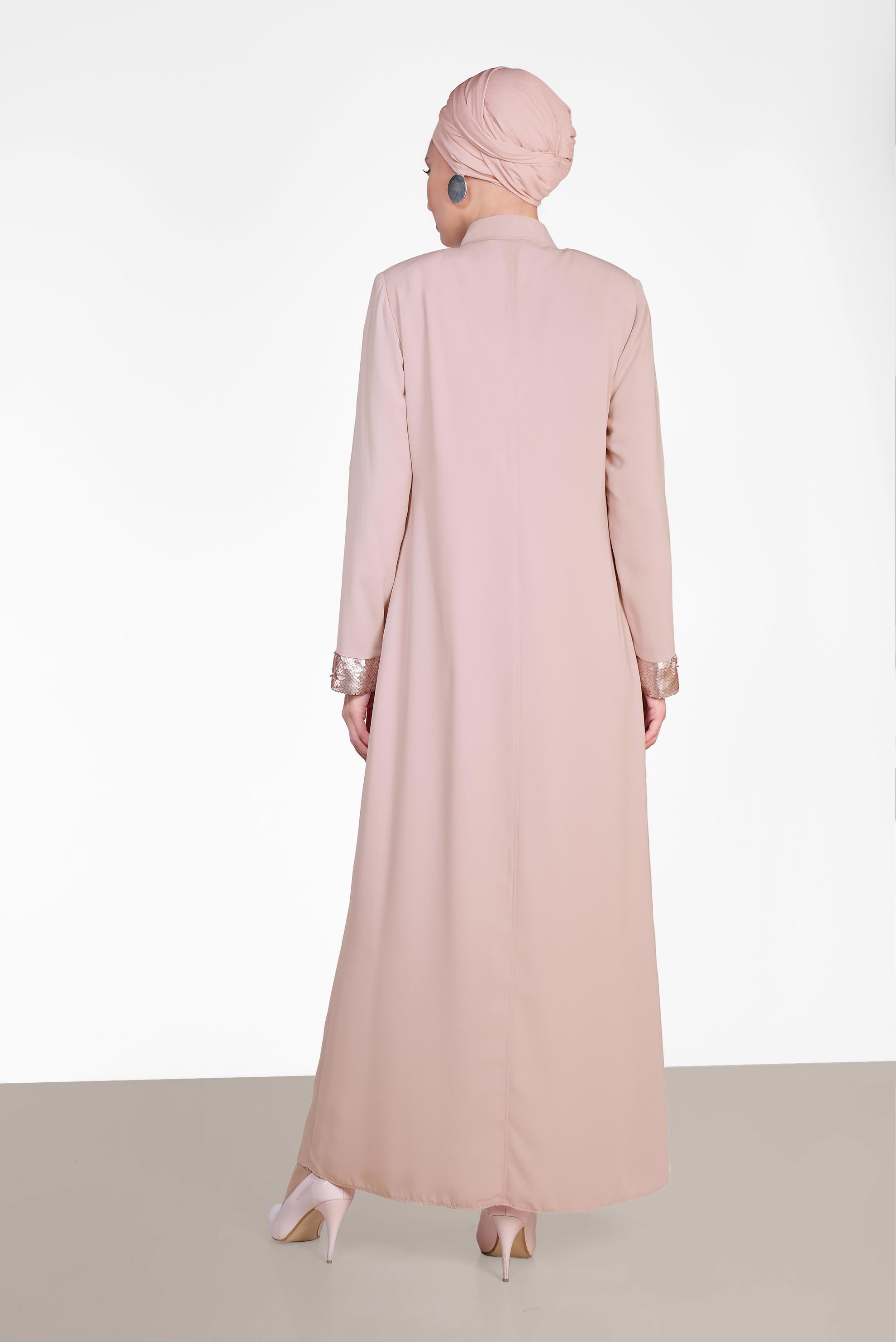 Hijab clothing POWDER Sequin Detailed Abaya 8320 
