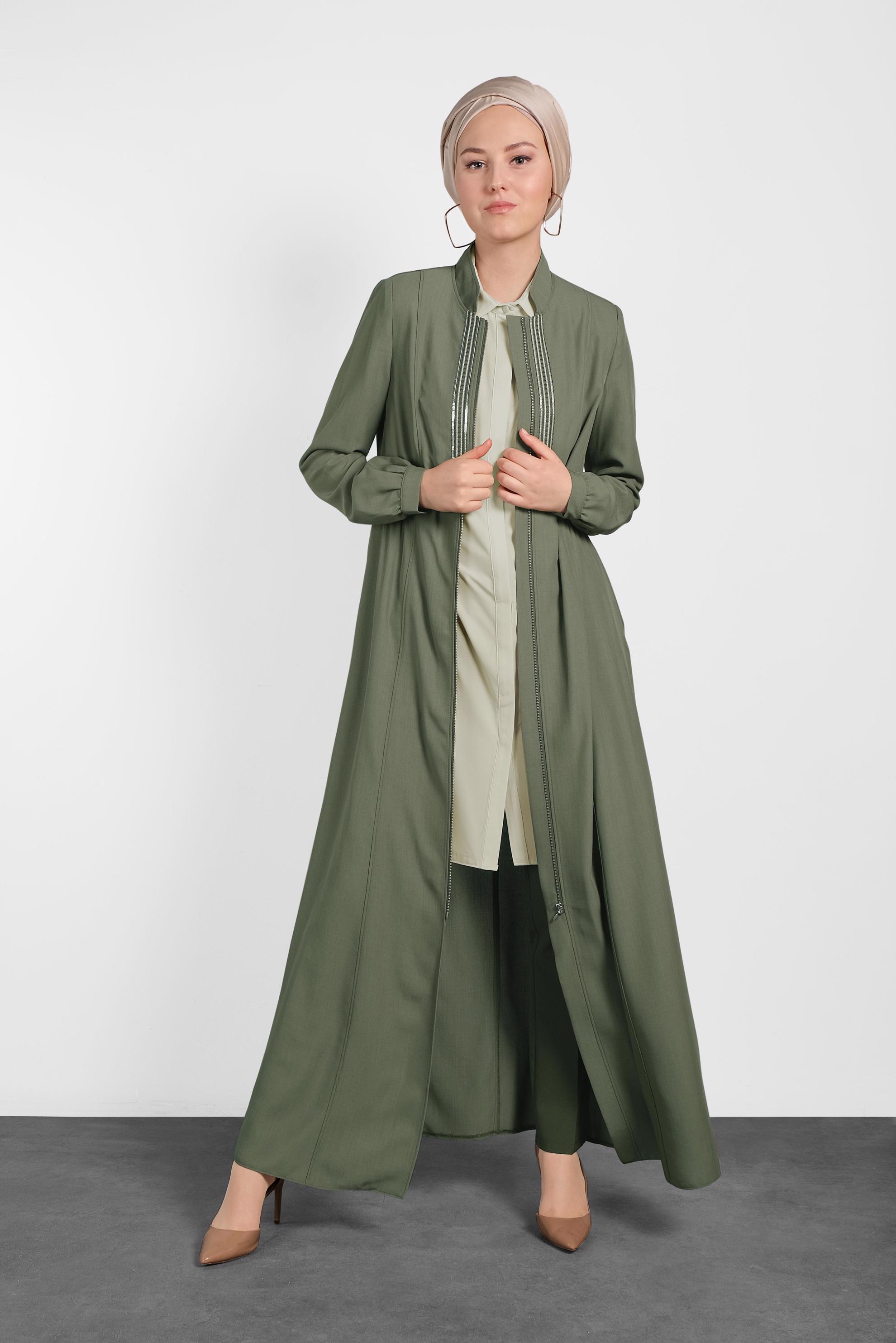 Hijab clothing KHAKI 8321 LYON FERACE 38/44 TEK40