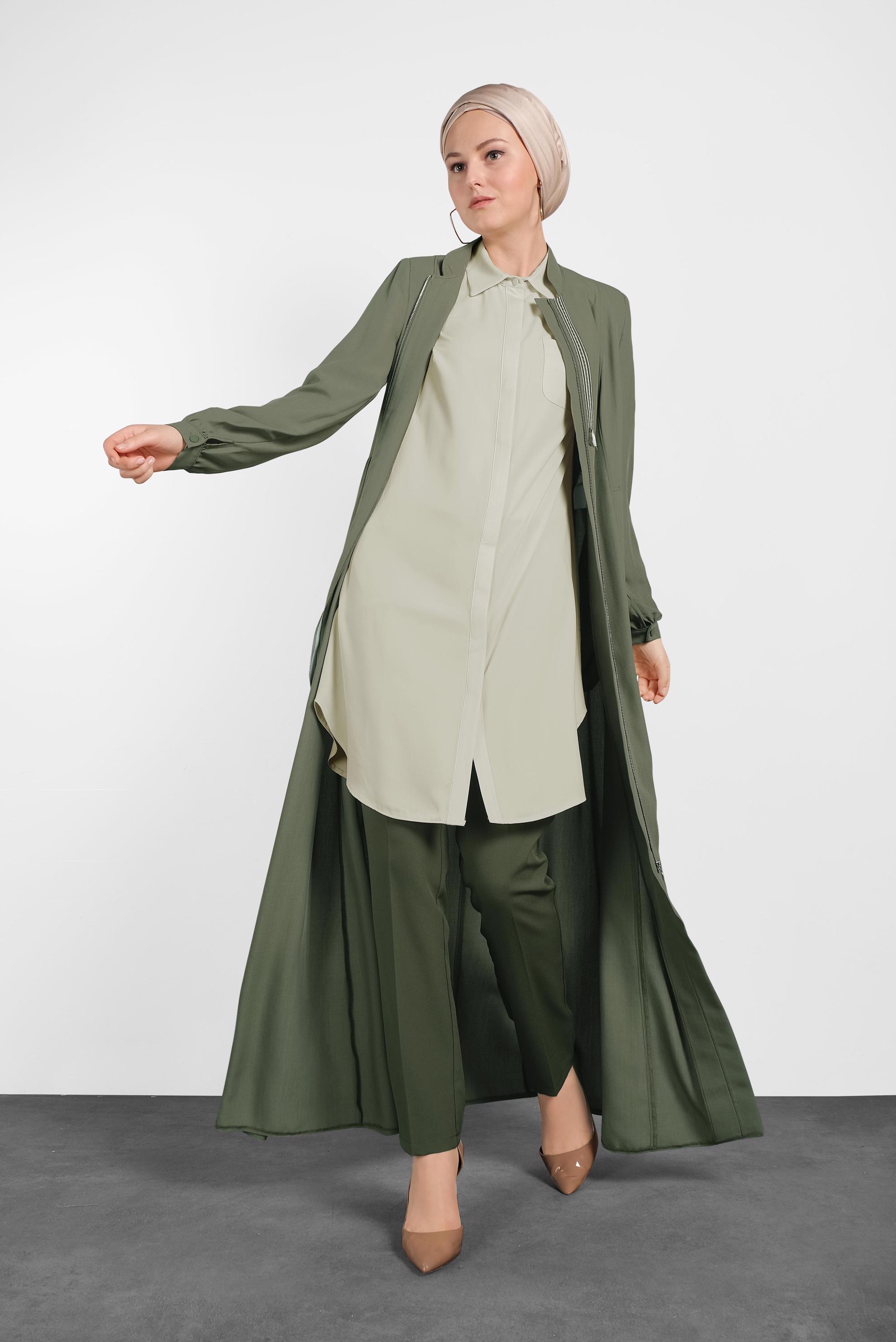Hijab clothing KHAKI 8321 LYON FERACE 38/44 TEK40