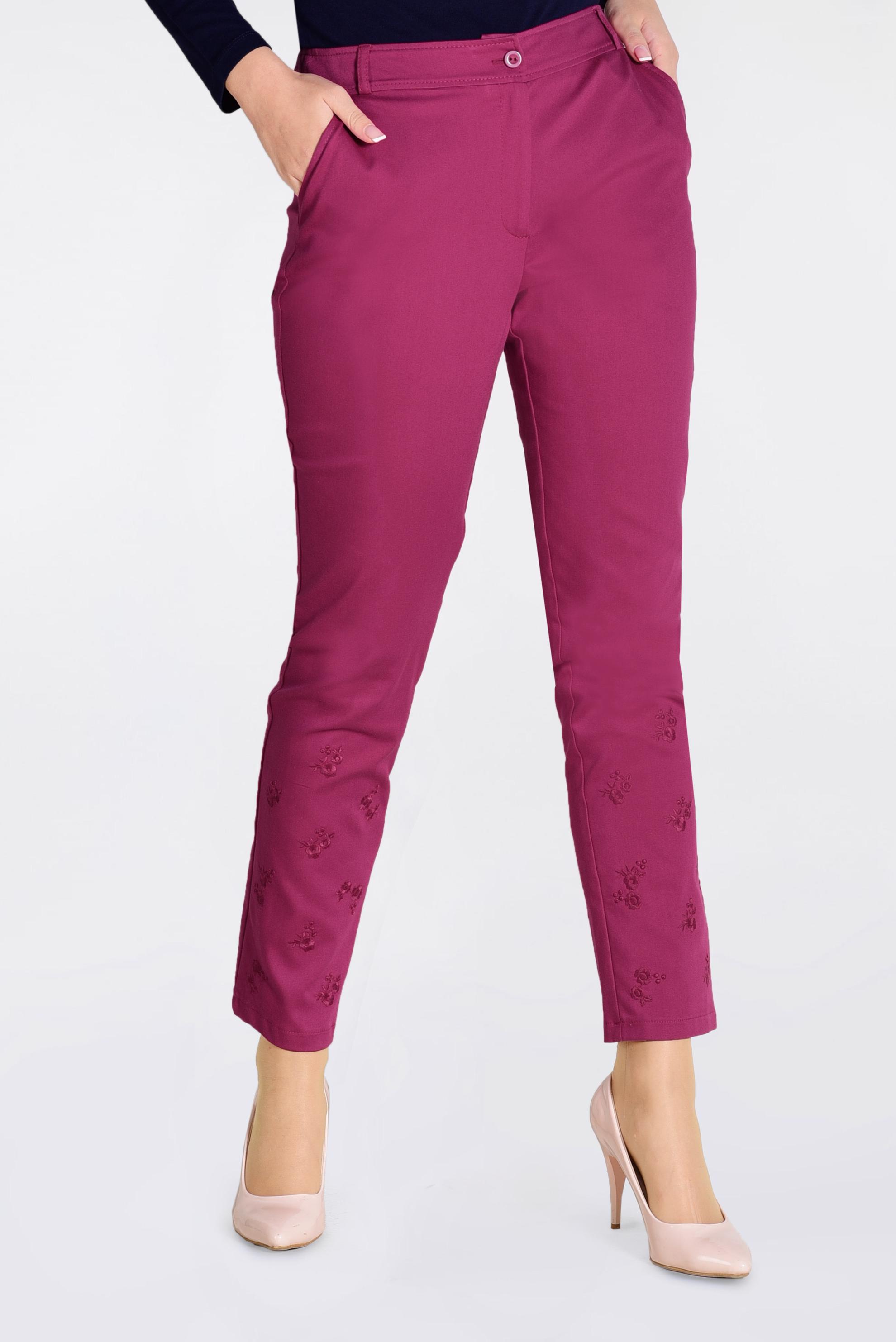 Hijab clothing FUCHSIA Trotter Embroidered Pants 7376 