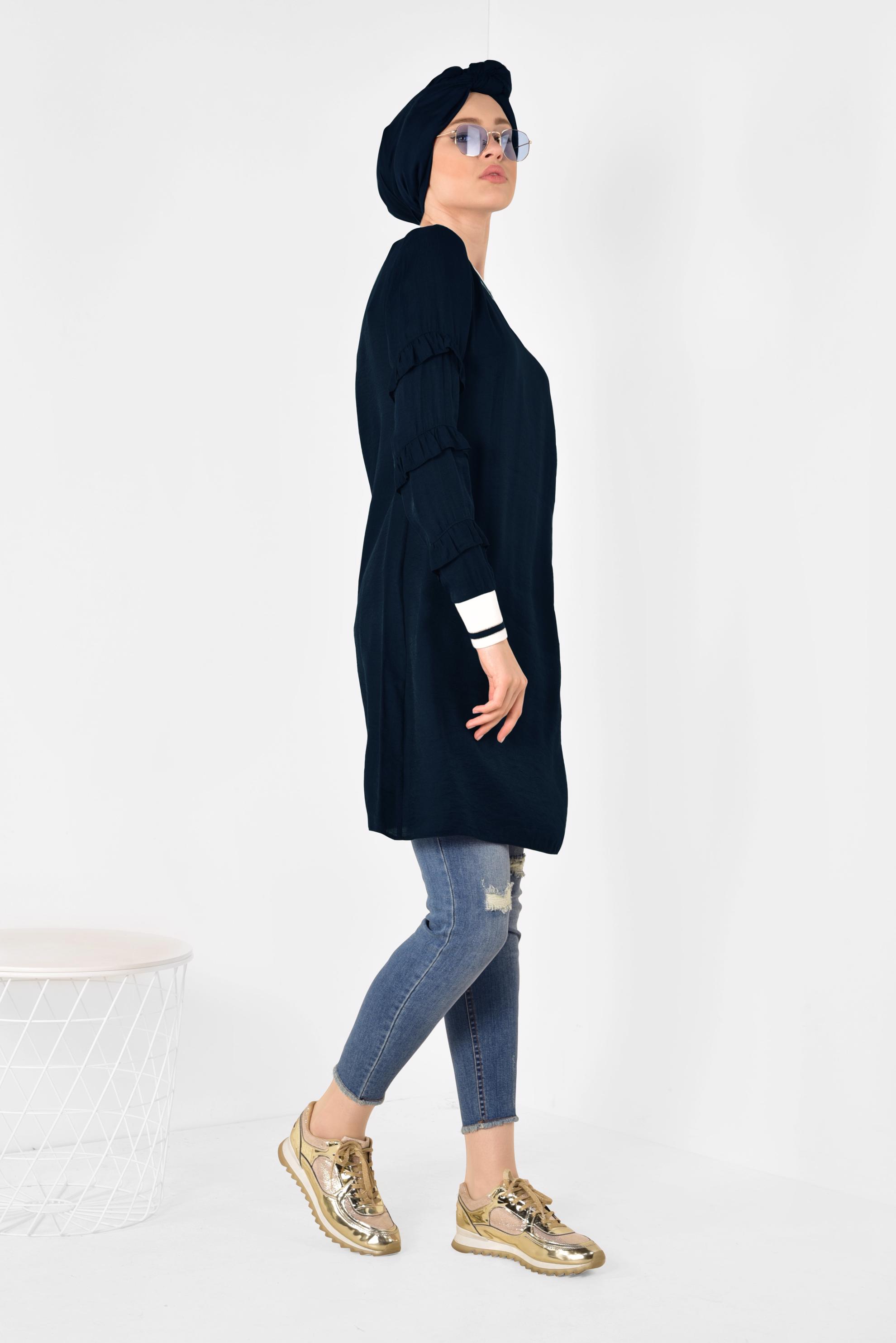 Vêtements hijab BLEU Pantalon 7509 