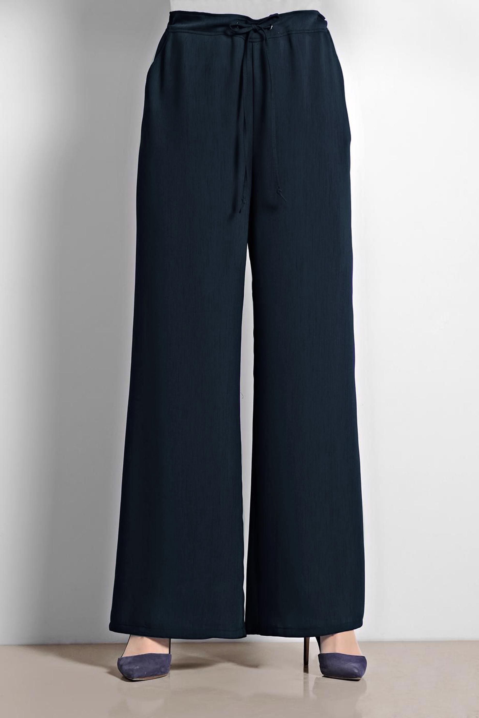 Hijab clothing NAVY BLUE WIDE LEG PANTS 7536