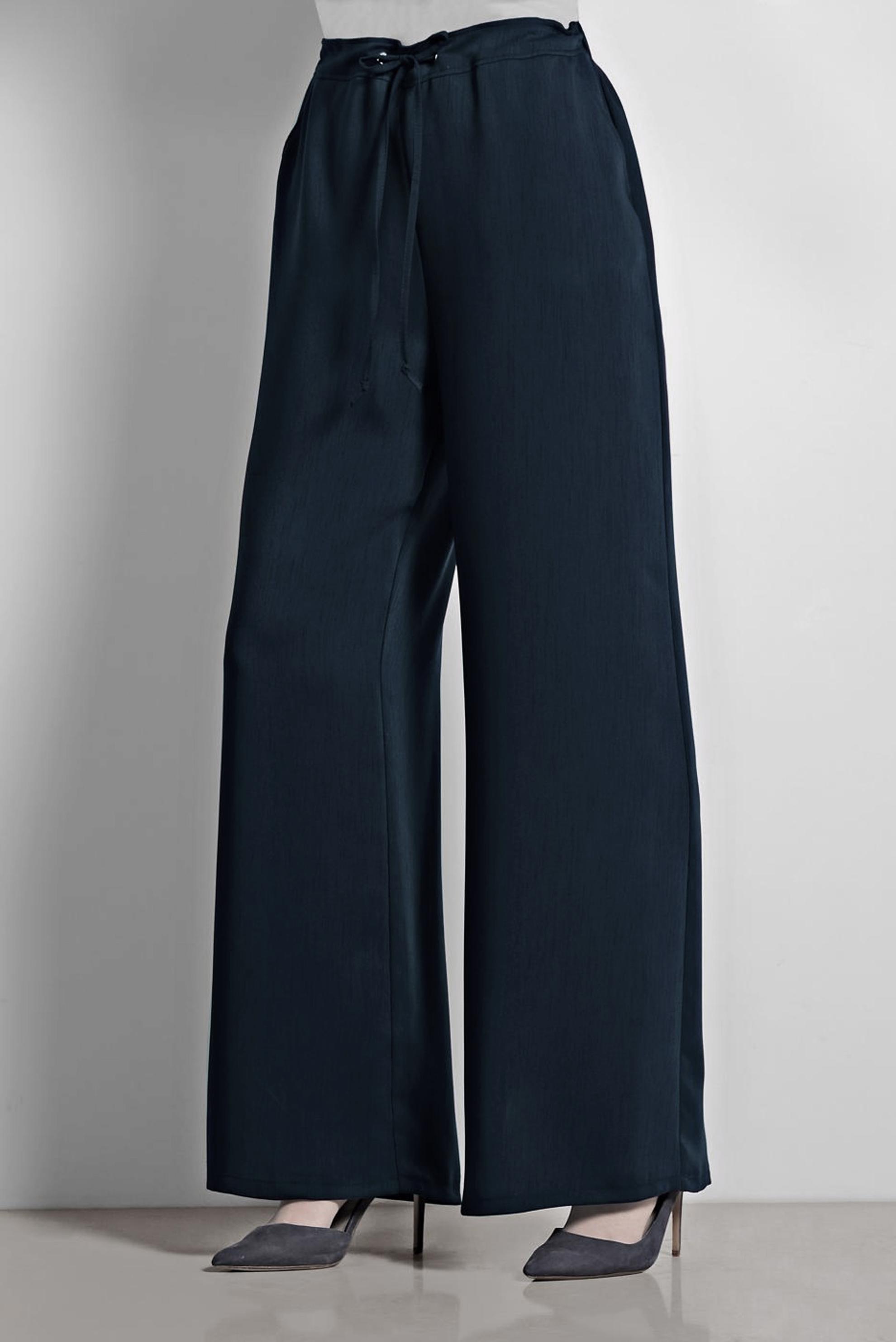 Hijab clothing NAVY BLUE WIDE LEG PANTS 7536