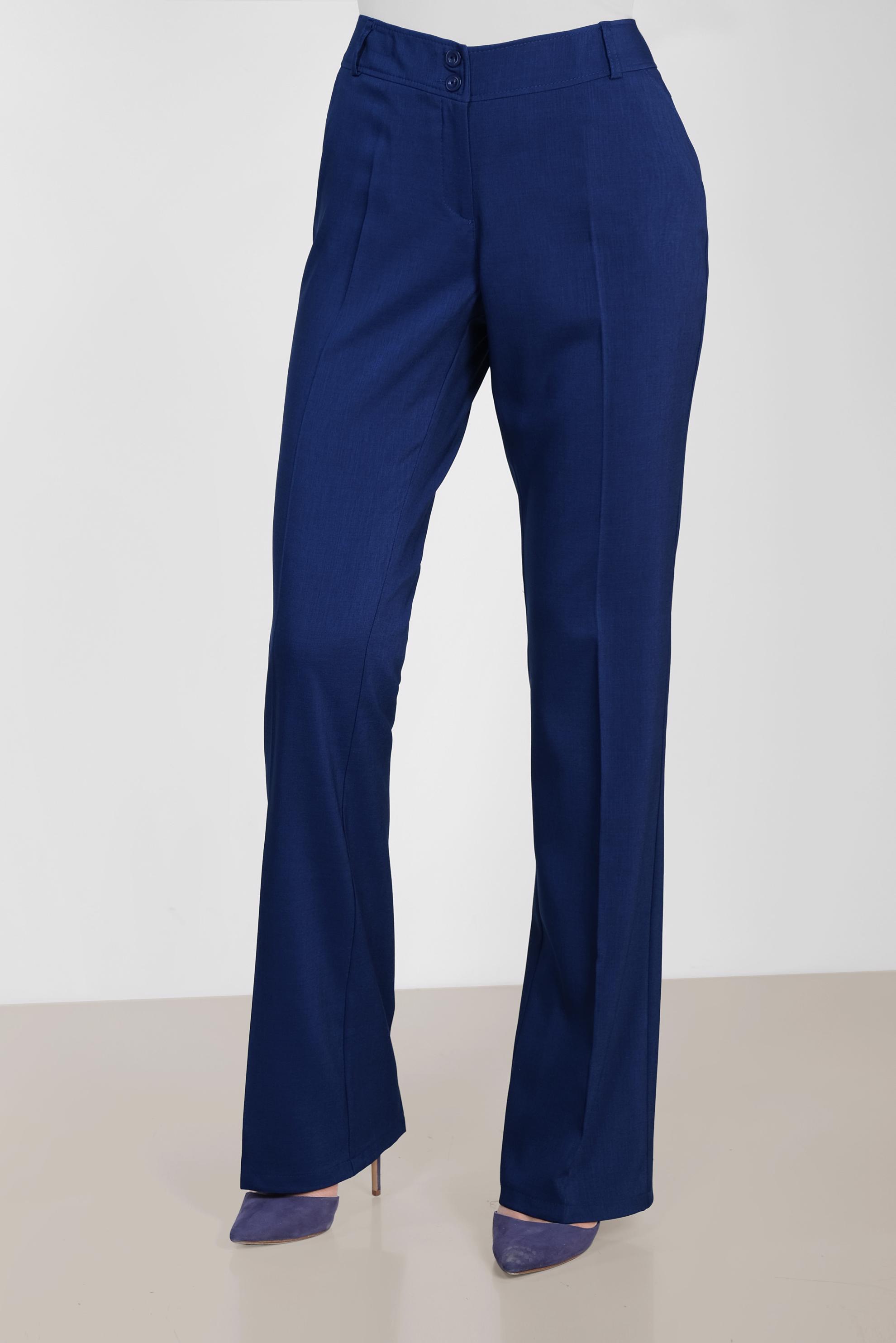 Tesettür giyim LACİVERT BOL PAÇA CEPLİ PANTOLON 7538