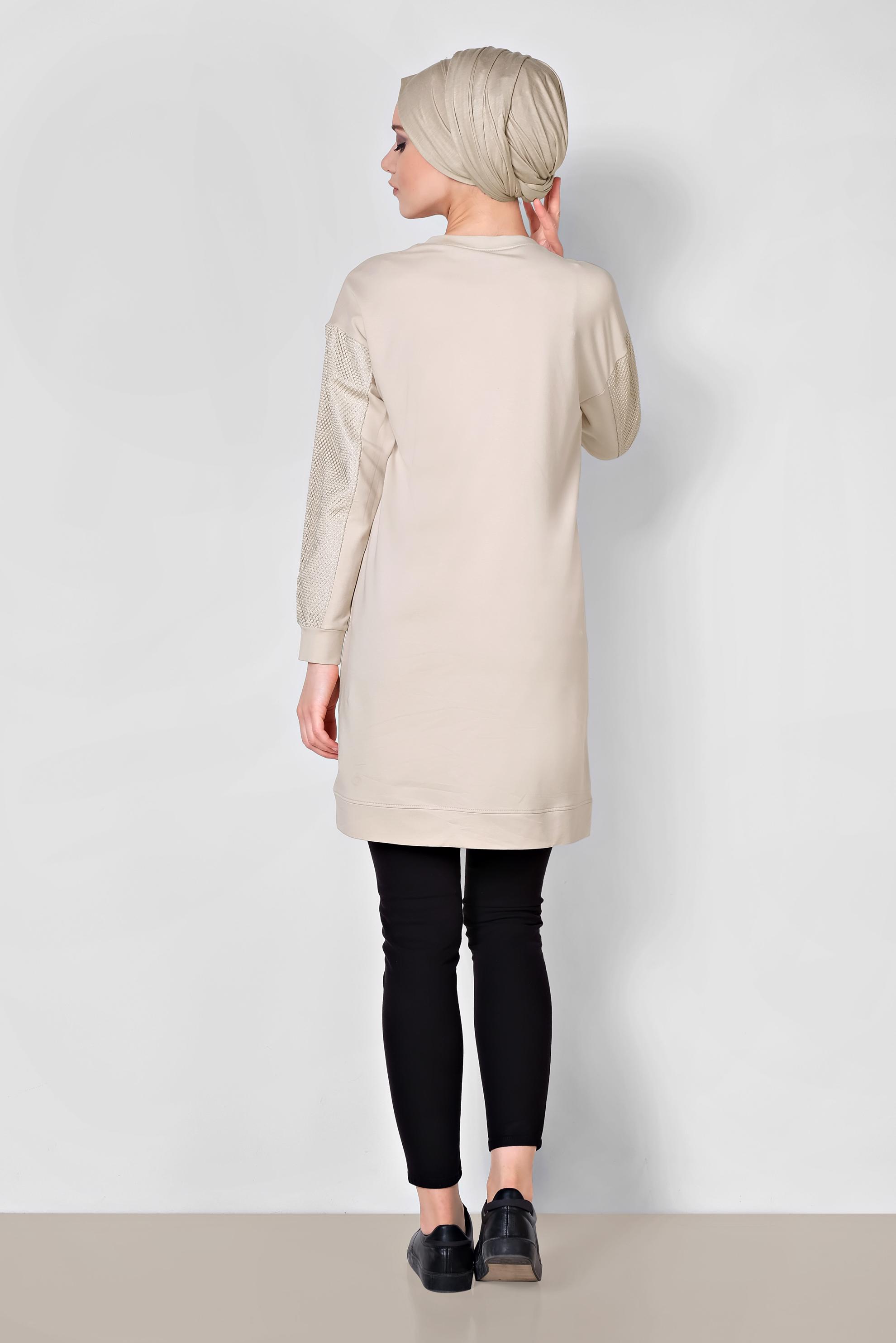 Tesettür giyim SİYAH DÜŞÜK BEL DENİM PANTOLON 7543