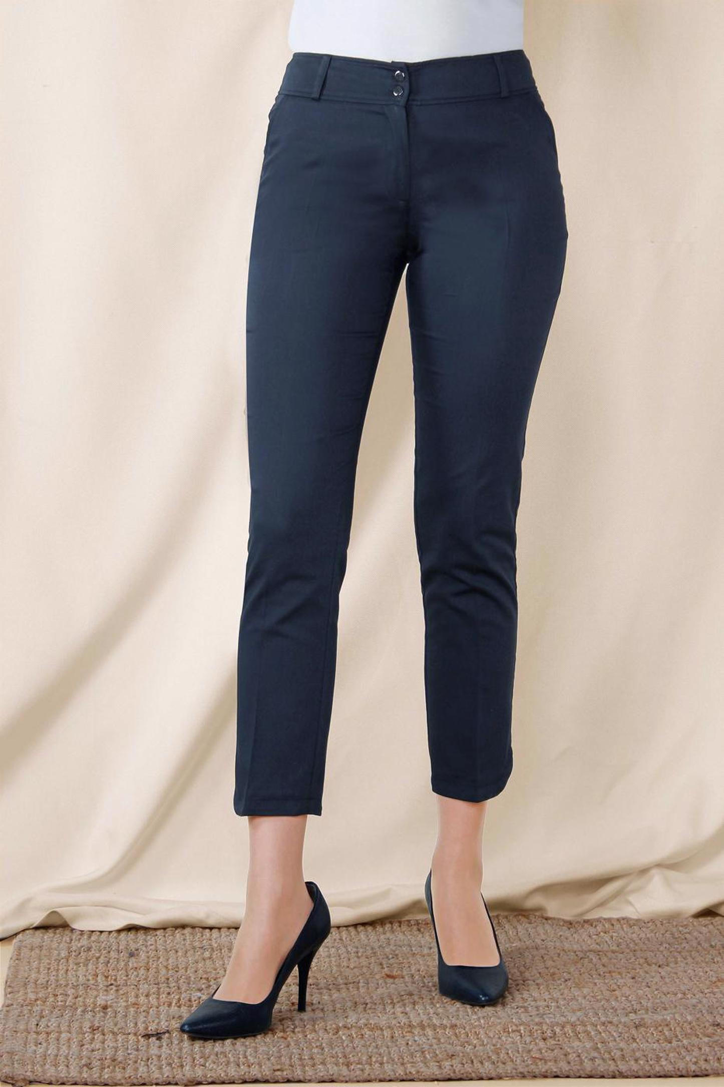 Vêtements hijab BLEU MARINE 7555 15666 PANTOLON 36/44 TEK40