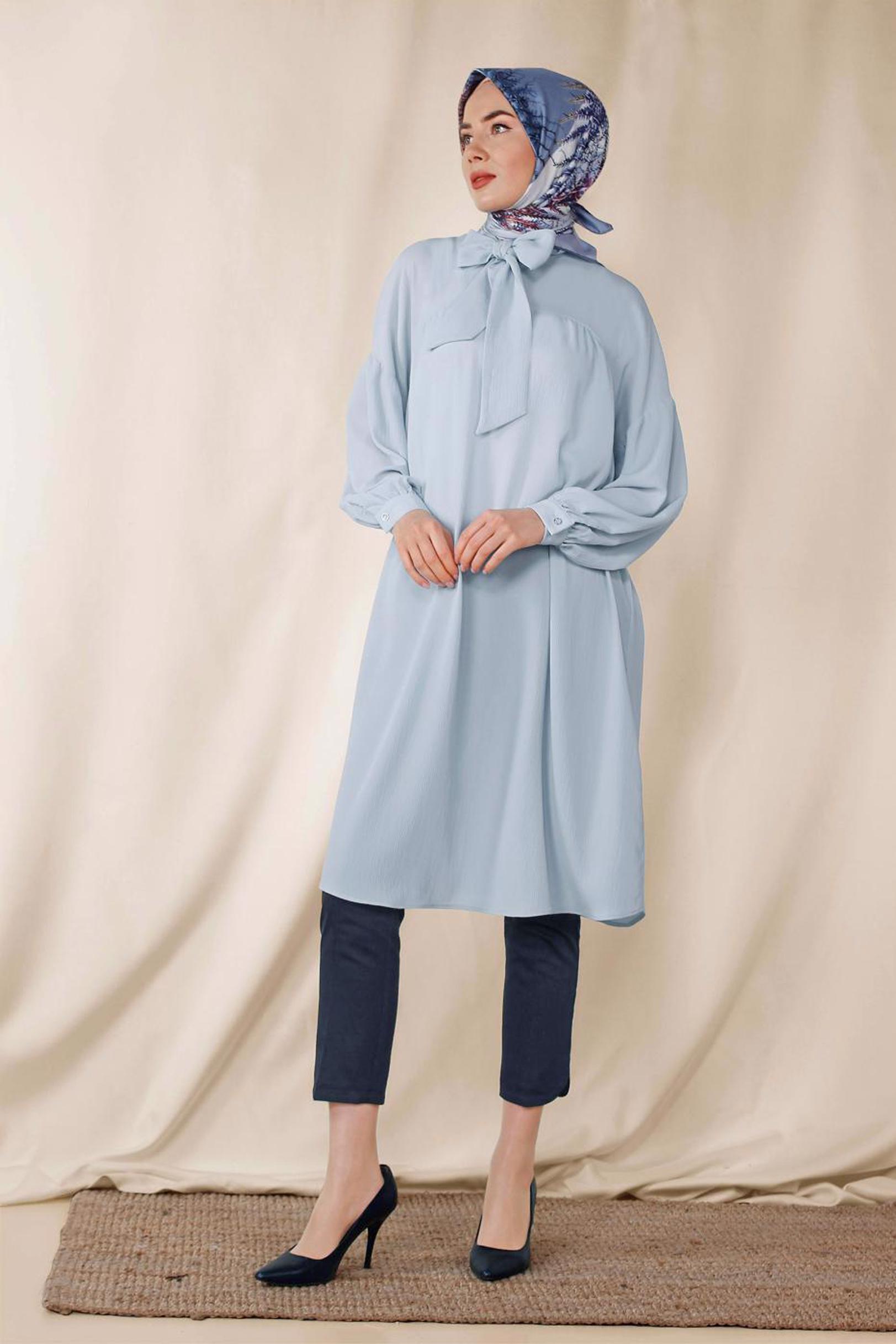 Vêtements hijab BLEU MARINE 7555 15666 PANTOLON 36/44 TEK40