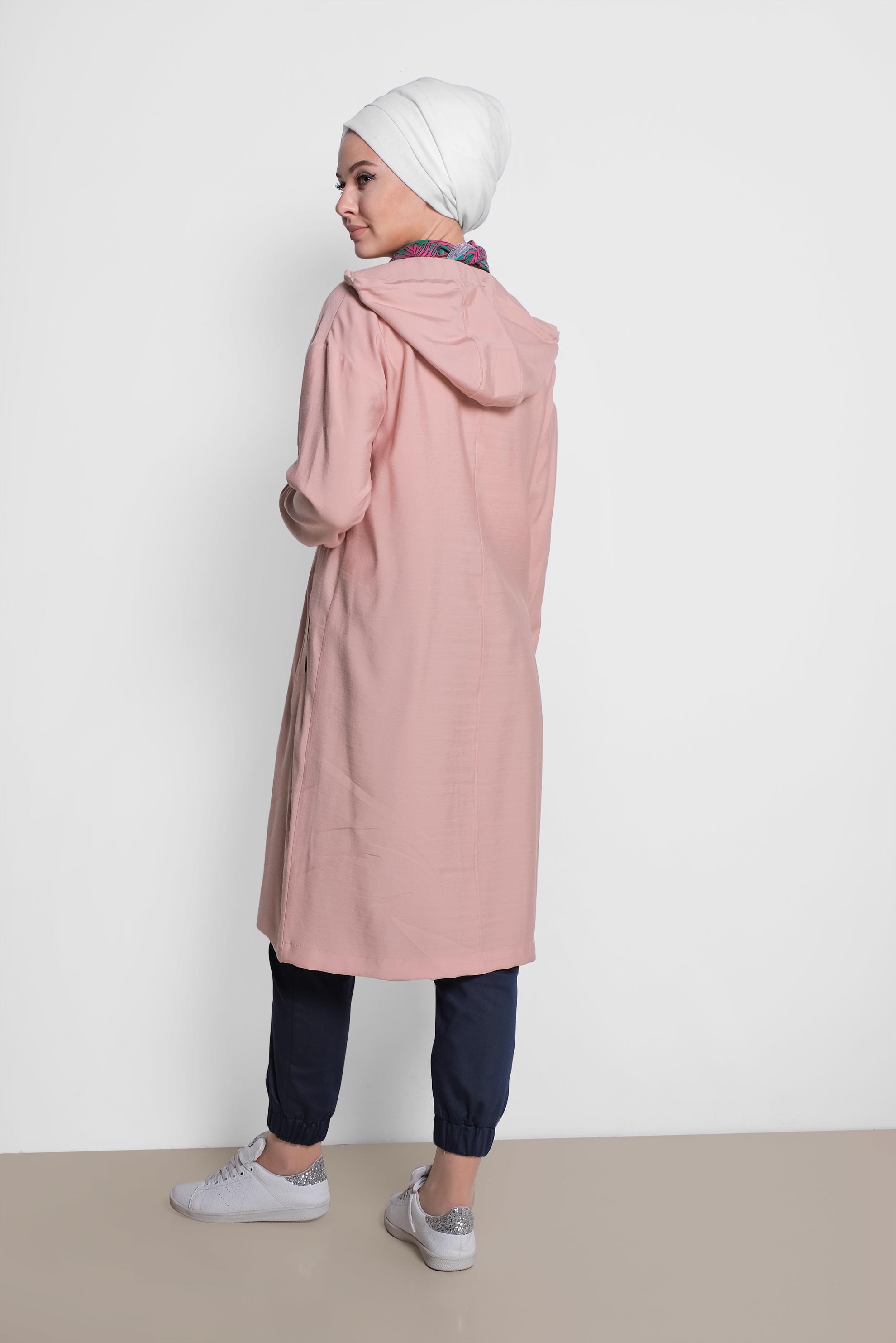 Tesettür giyim LACİVERT YANDAN CEPLİ KARGO PANTOLON 7572 