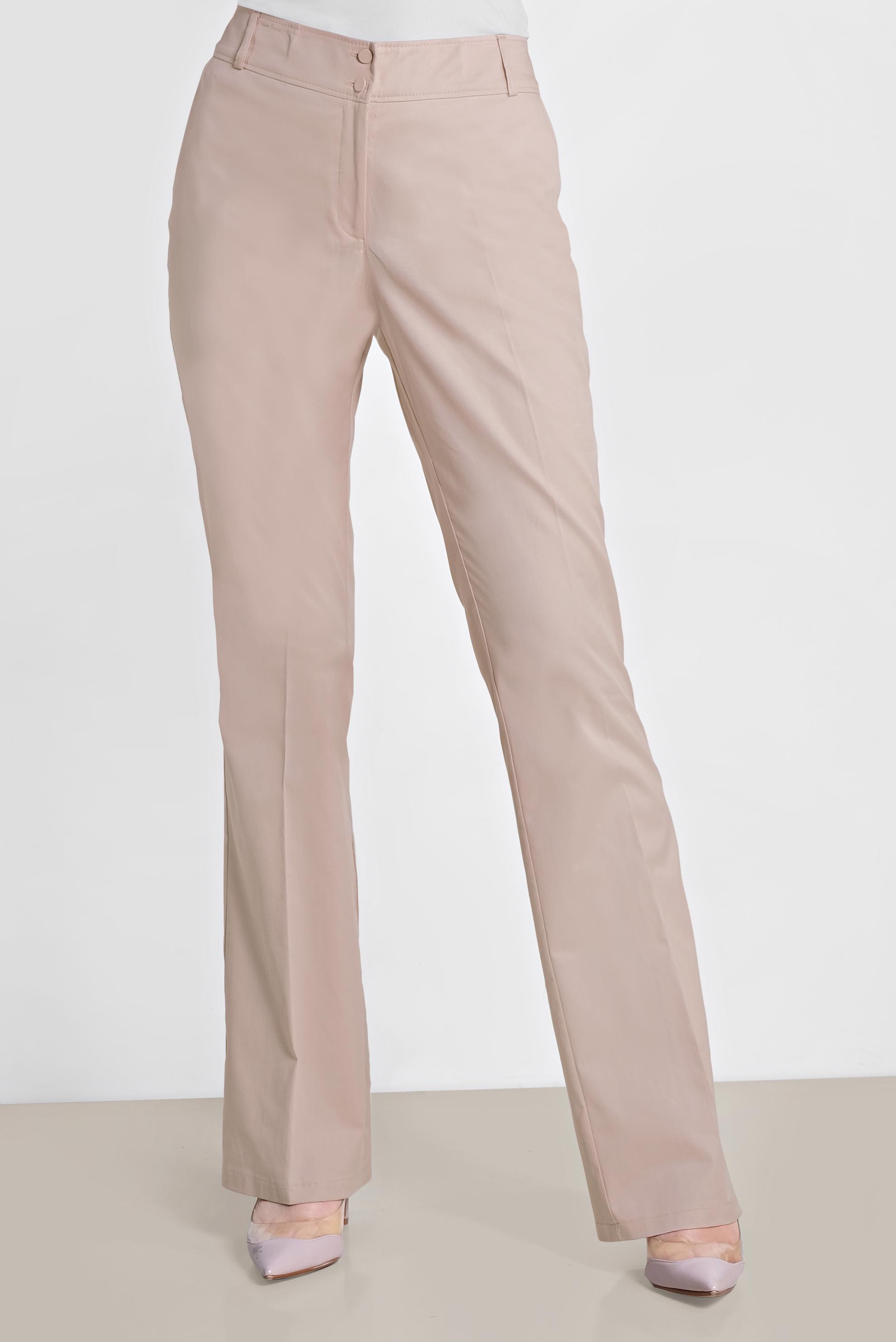 Tesettür giyim PUDRA BOL PAÇA PAMUKLU PANTOLON 7576 