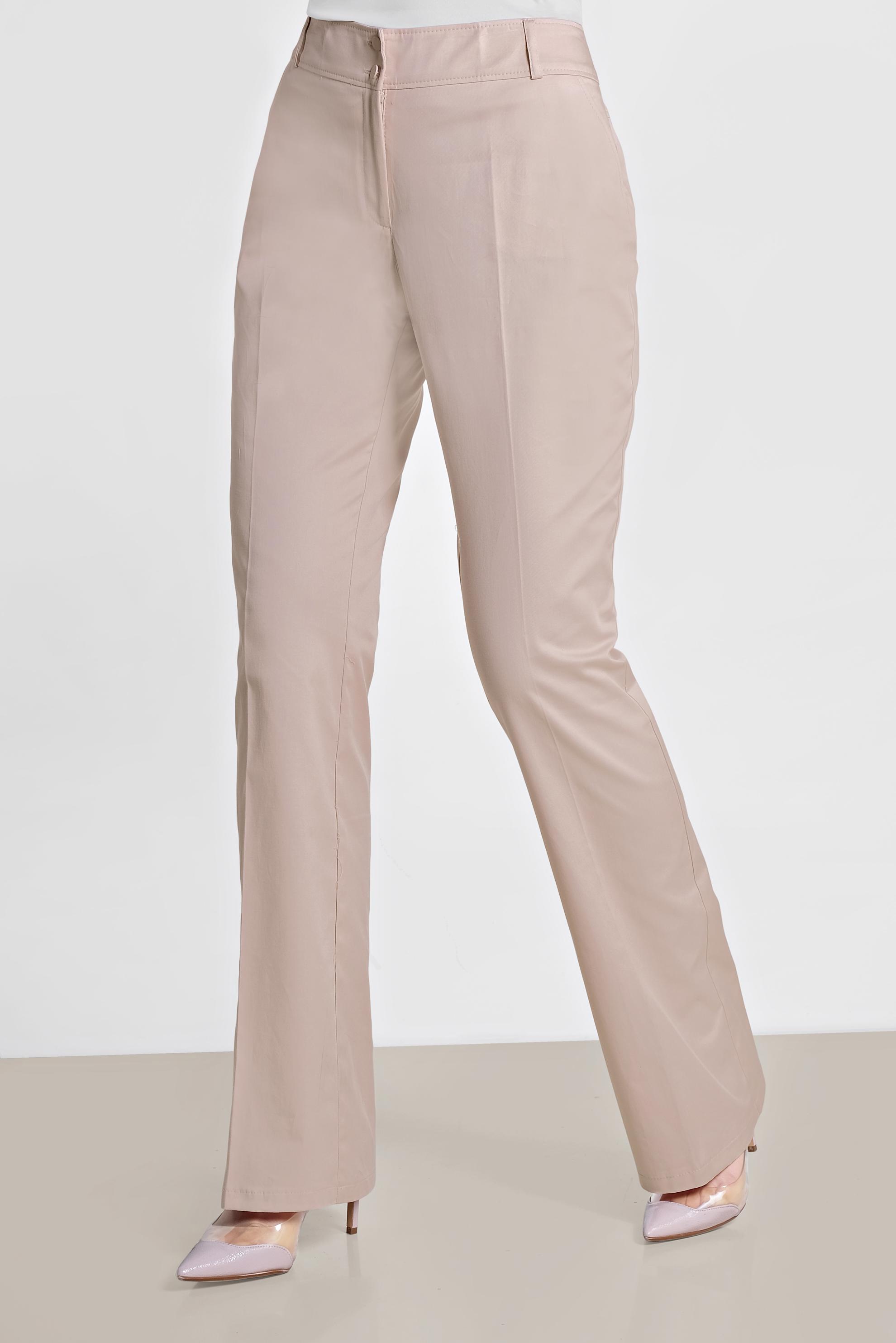 Tesettür giyim PUDRA BOL PAÇA PAMUKLU PANTOLON 7576 