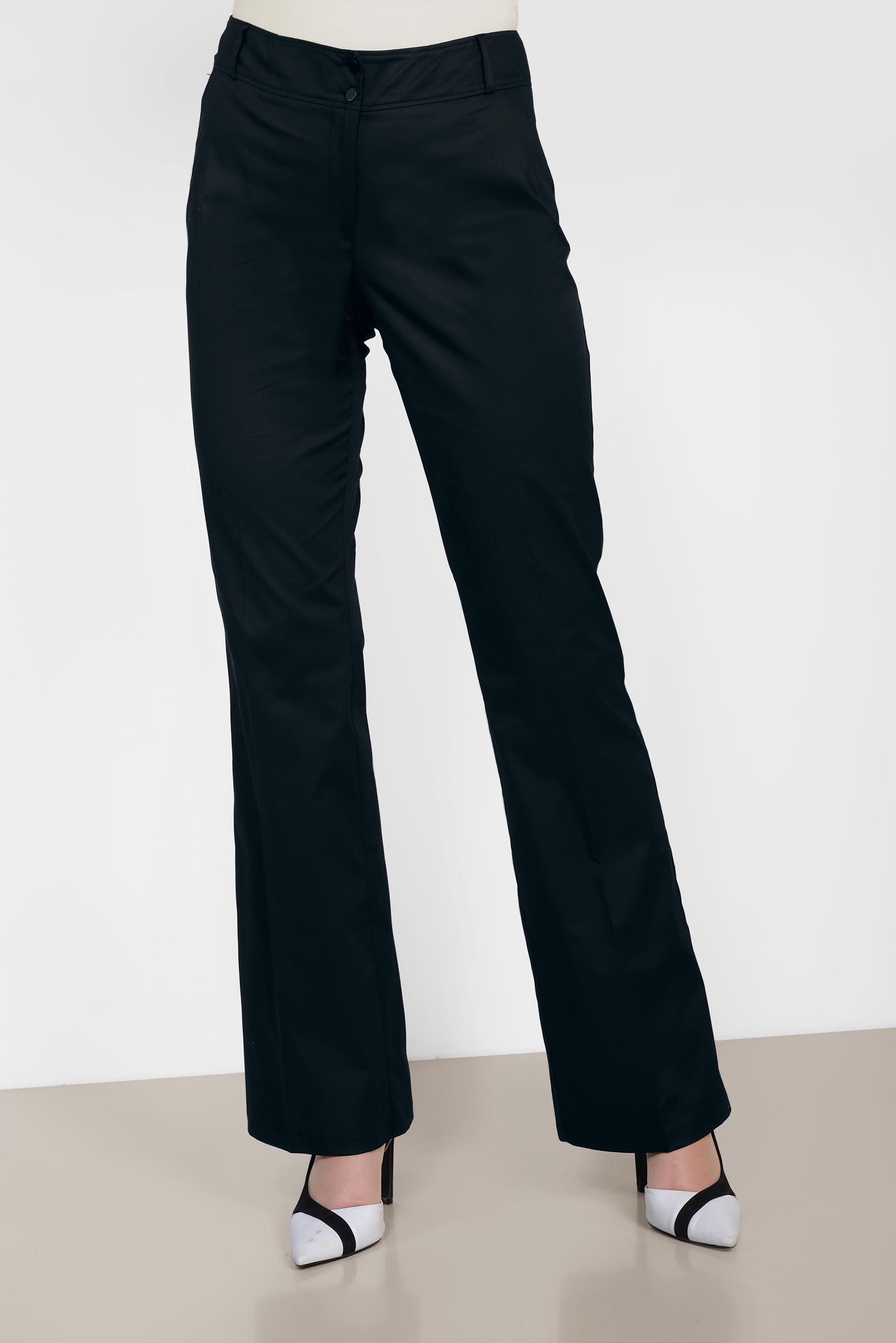 Tesettür giyim LACİVERT BOL PAÇA PAMUKLU PANTOLON 7576 