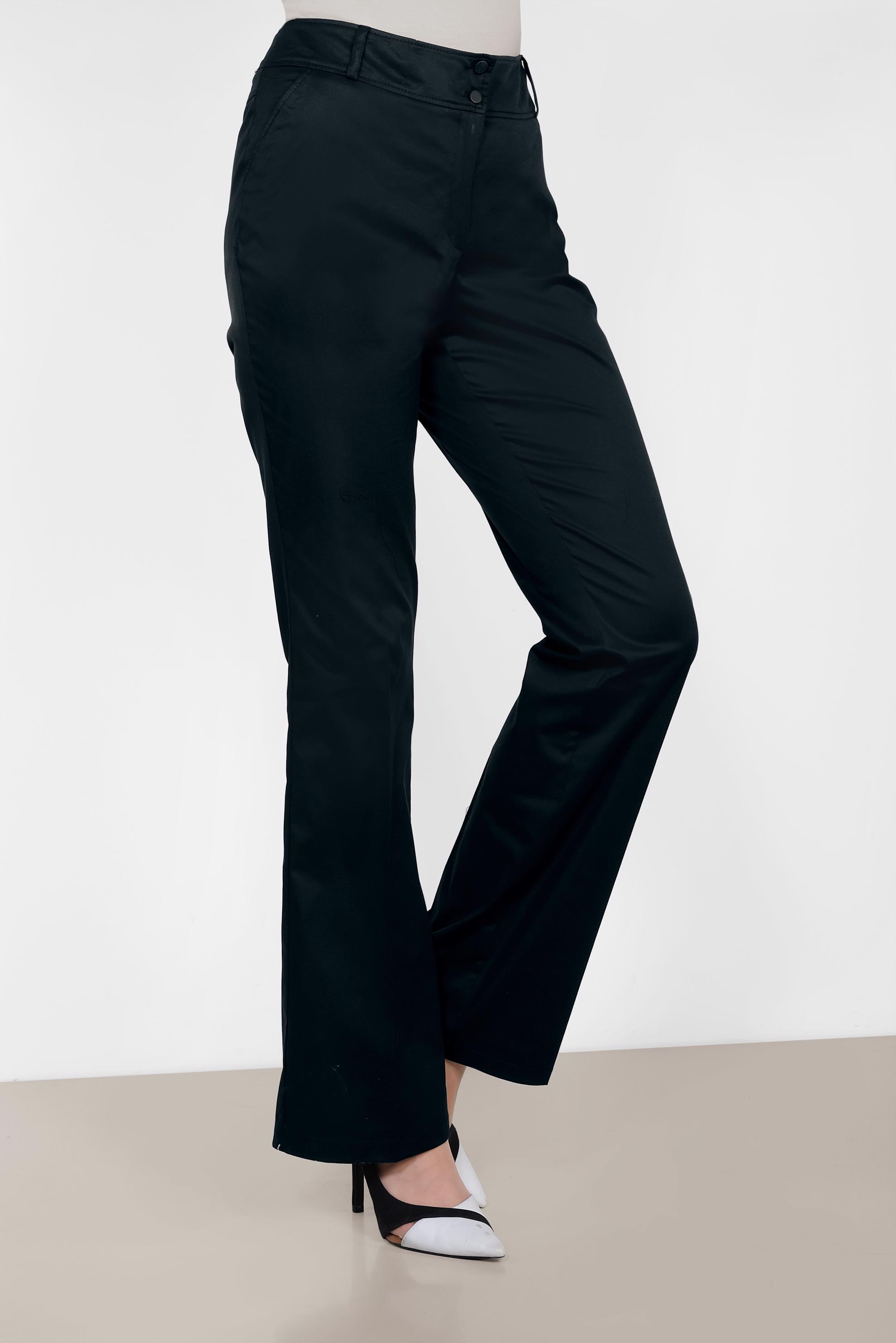 Tesettür giyim LACİVERT BOL PAÇA PAMUKLU PANTOLON 7576 