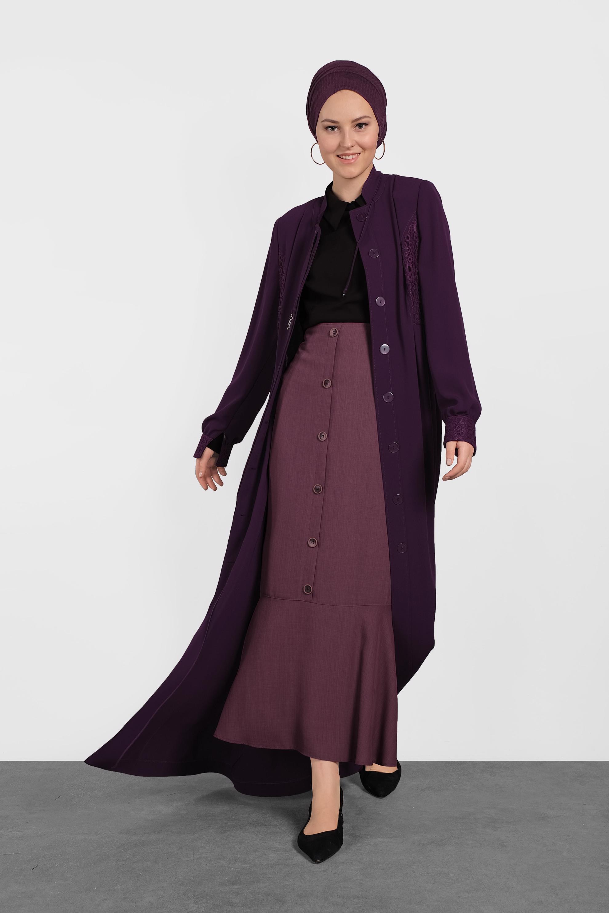 Hijab clothing PURPLE 1402 ALEYNA PARDESÜ 38/44 TEK40
