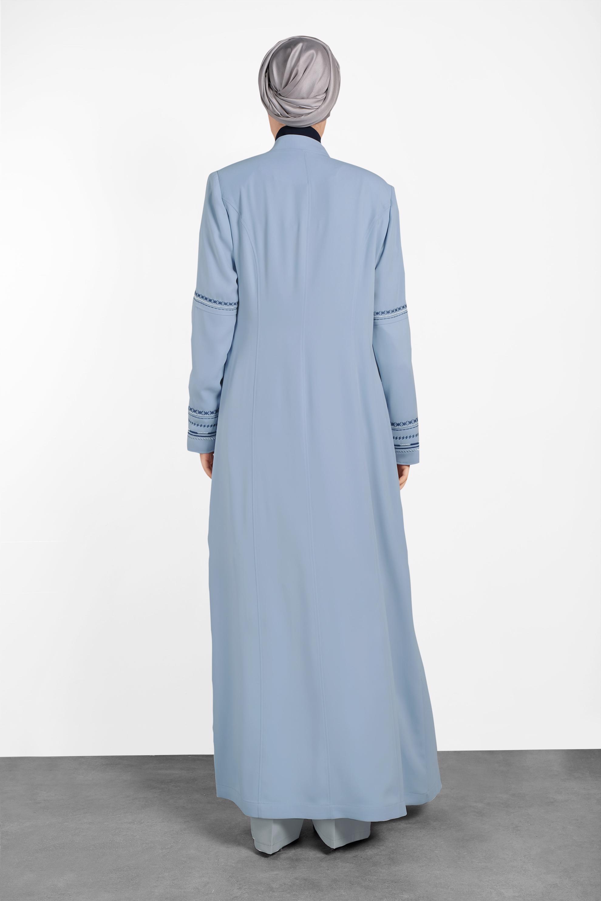 Hijab clothing BLUE 1417 VİRONA PARDESÜ 38/46 TEK42